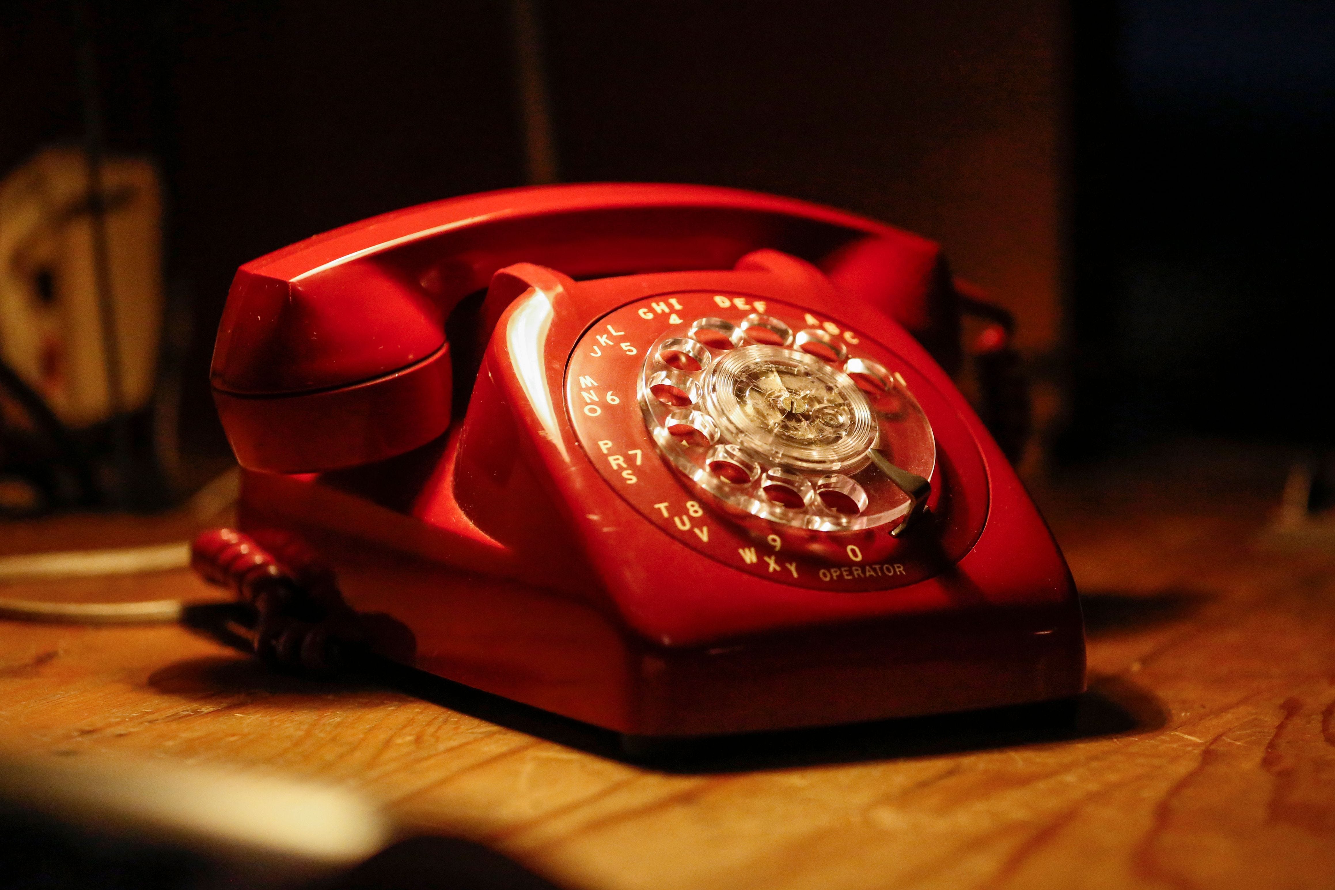 An operational landline telephone on a desk at Still Bend Thursday, November 29, 2018, in Two Rivers, Wis.