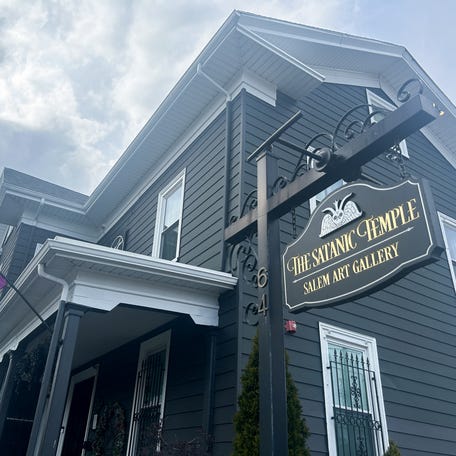 The Satanic Temple in Salem, Massachusetts, on May 6, 2024.