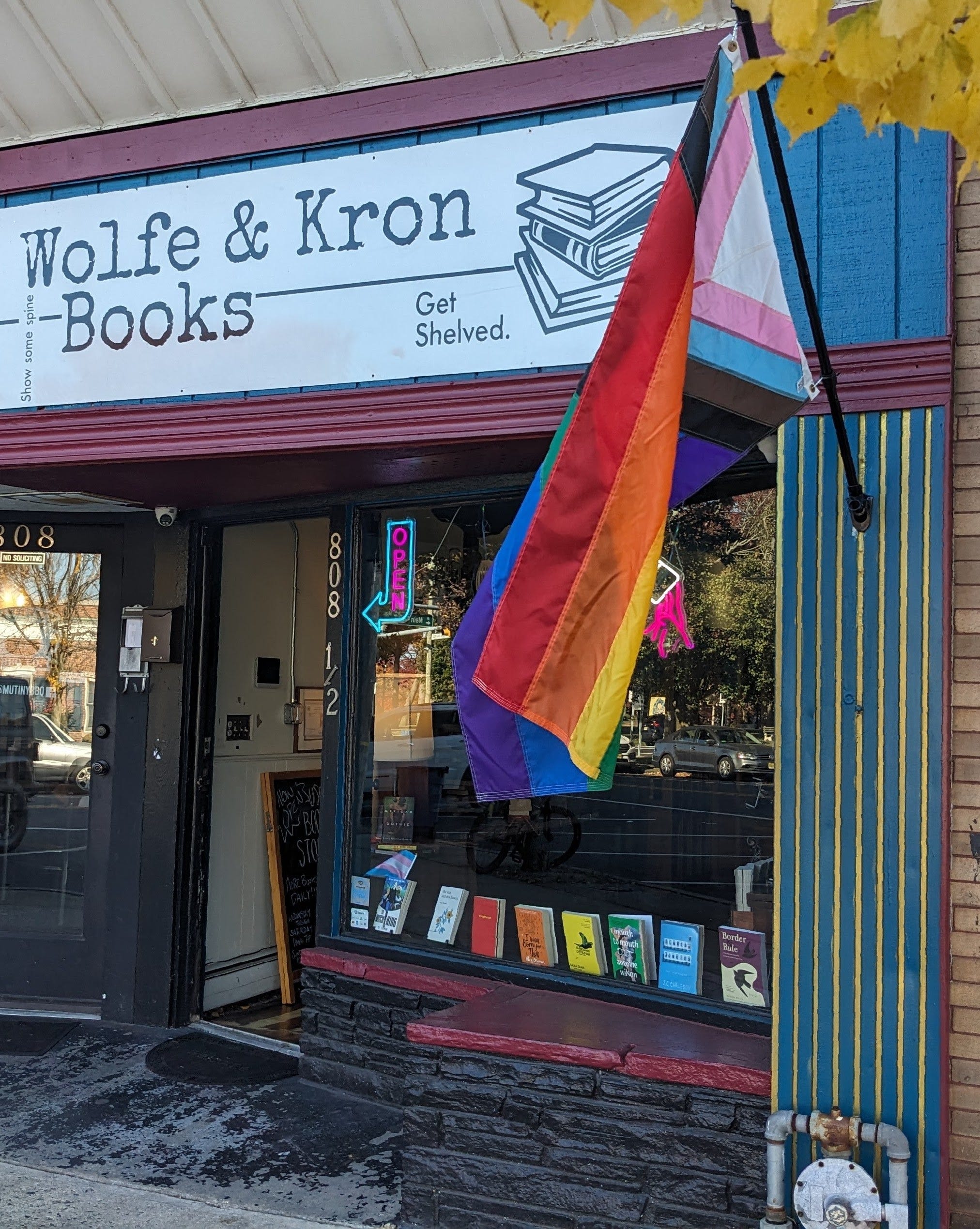 Wolfe & Kron Books is an independent bookstore in Asbury Park, New Jersey.