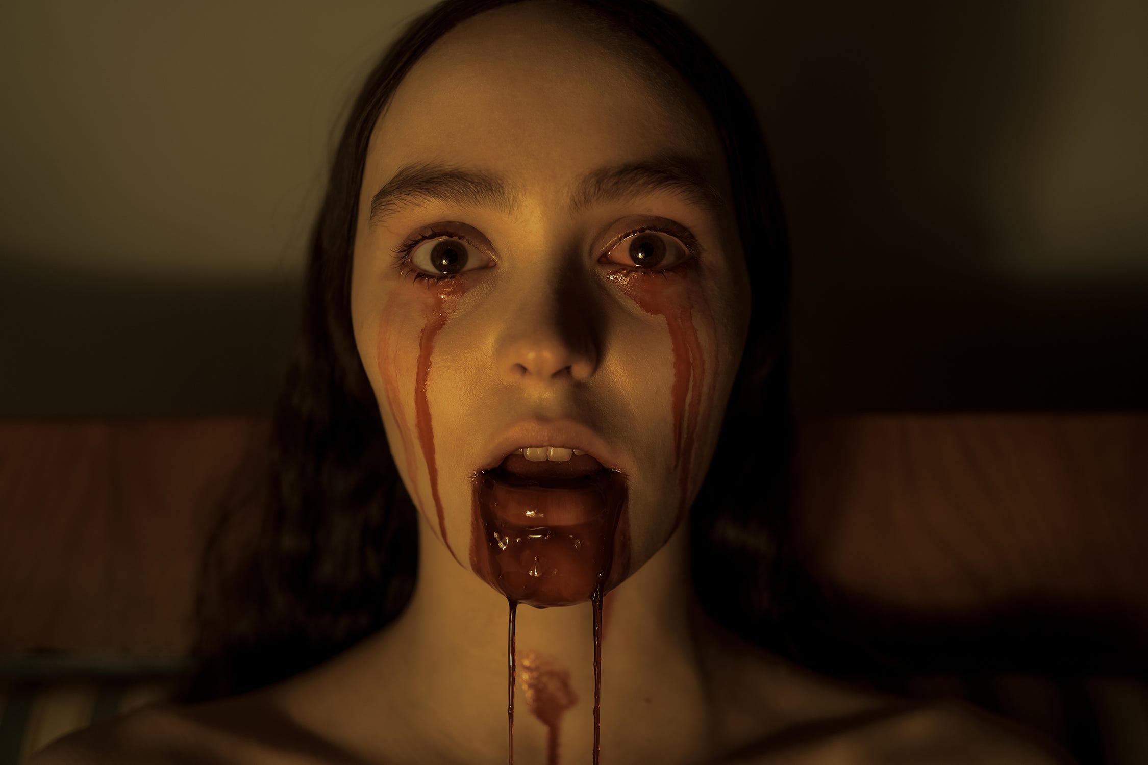 Ellen Hutter (Lily-Rose Depp) is a 19th-century woman who becomes the object of obsessive affection for a Transylvanian vampire in director Robert Eggers' "Nosferatu."