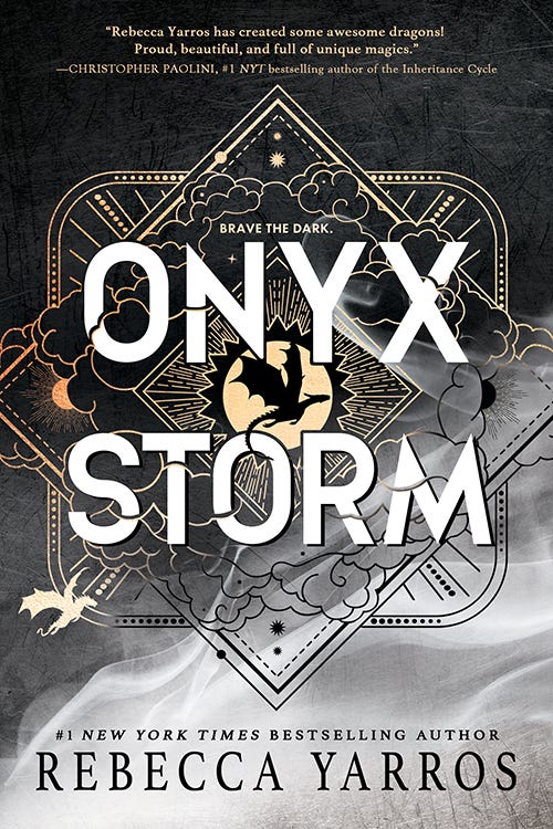 "Onyx Storm" by Rebecca Yarros