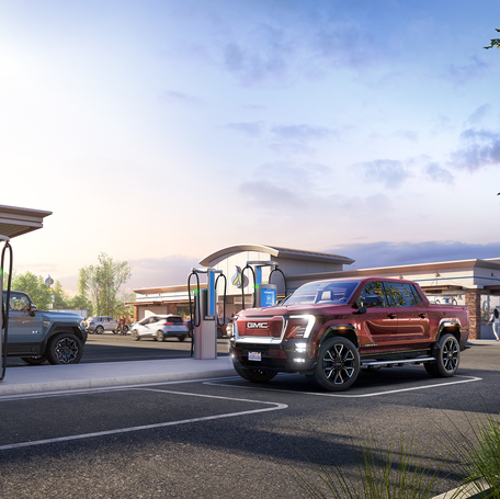 General Motors and ChargePoint will collaborate to add 500 new fast-charging stations like this one across the United States next year.