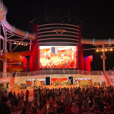 Pirate Night is popular on every sailing where it's offered, including the Treasure.