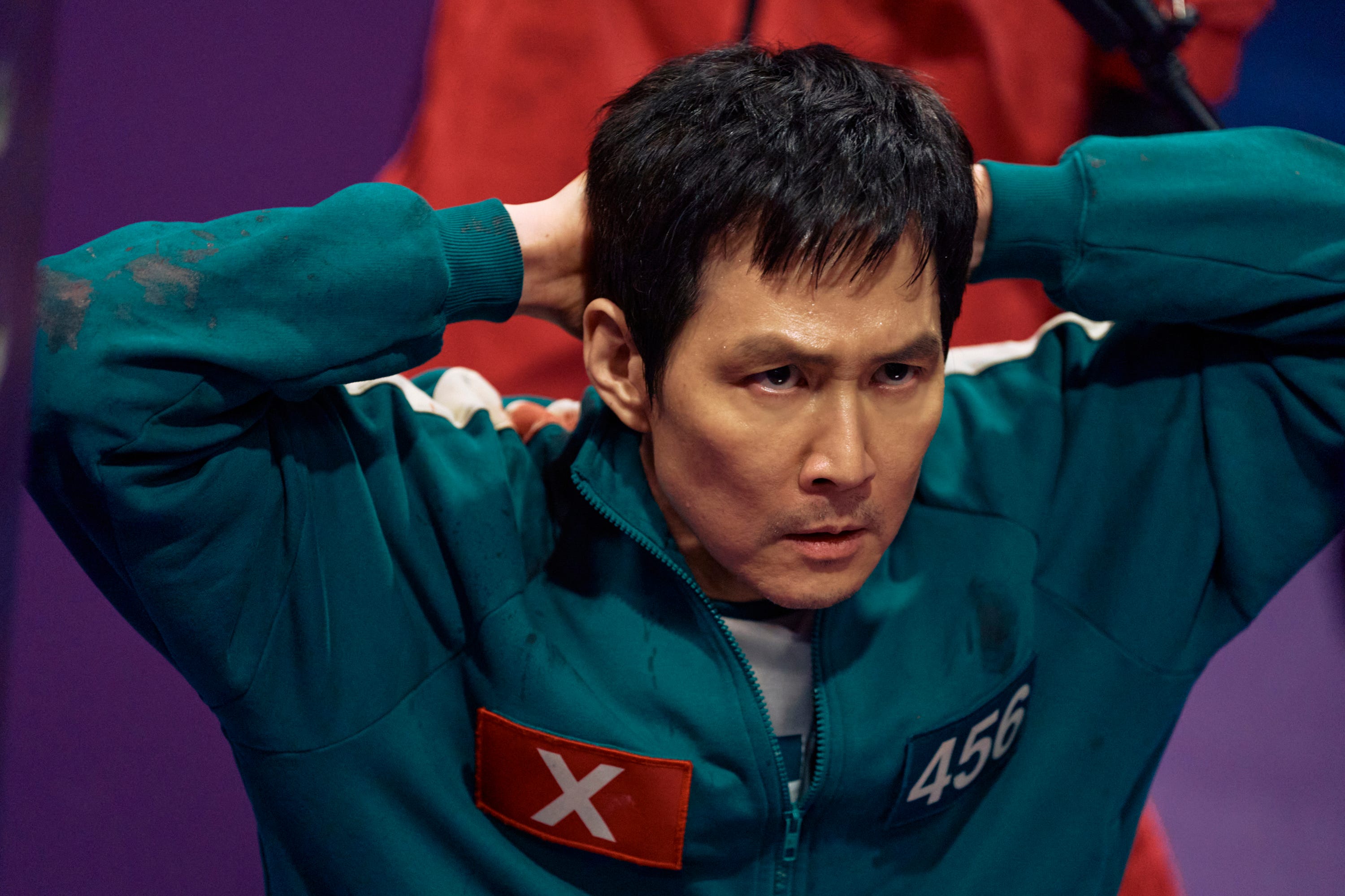 Lee Jung-jae as Seong Gi-hun in "Squid Game."