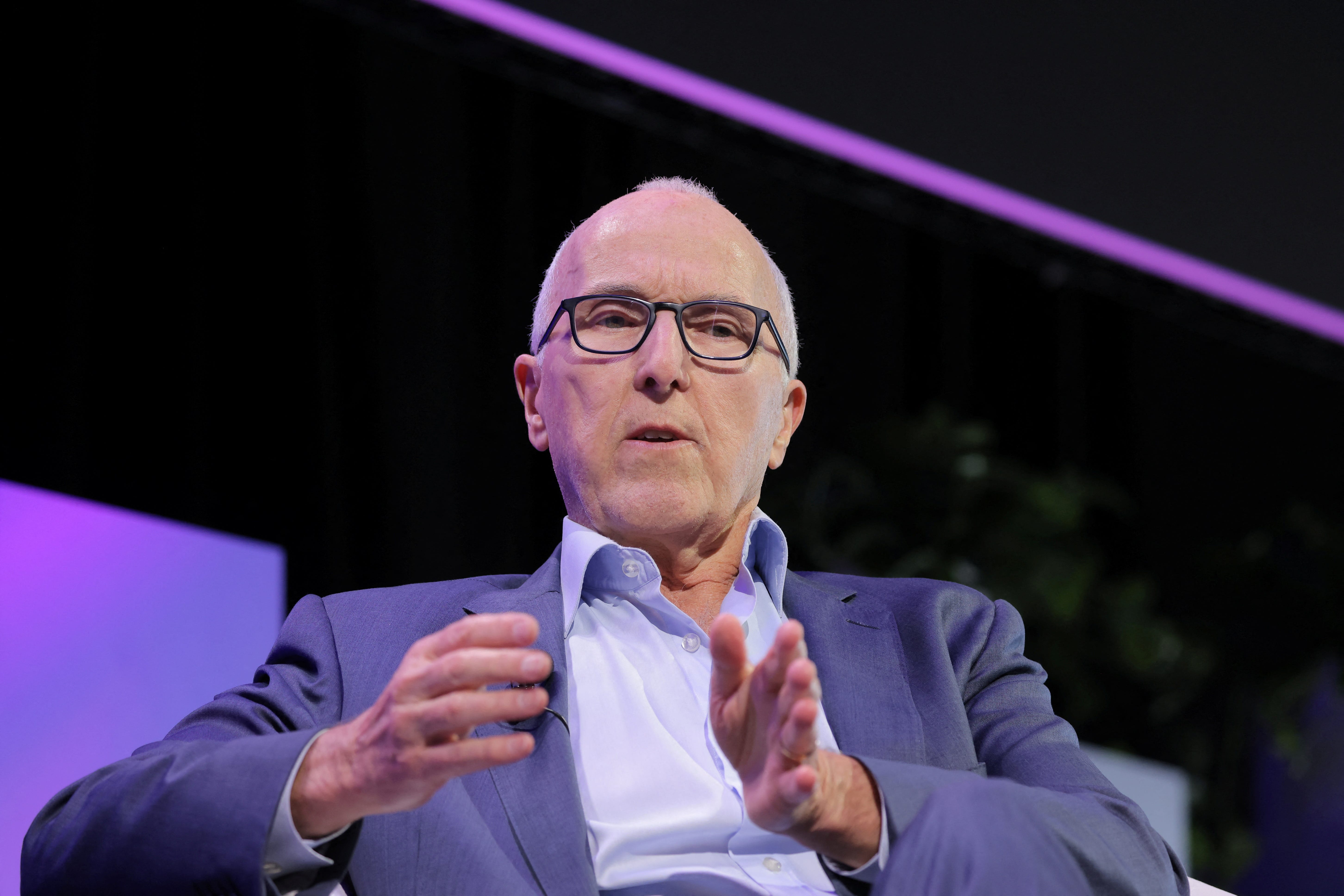 Frank McCourt, executive chairman of McCourt Global and founder of Project Liberty, speaks at The Wall Street Journal's Future of Everything Festival in New York City on May 22, 2024.