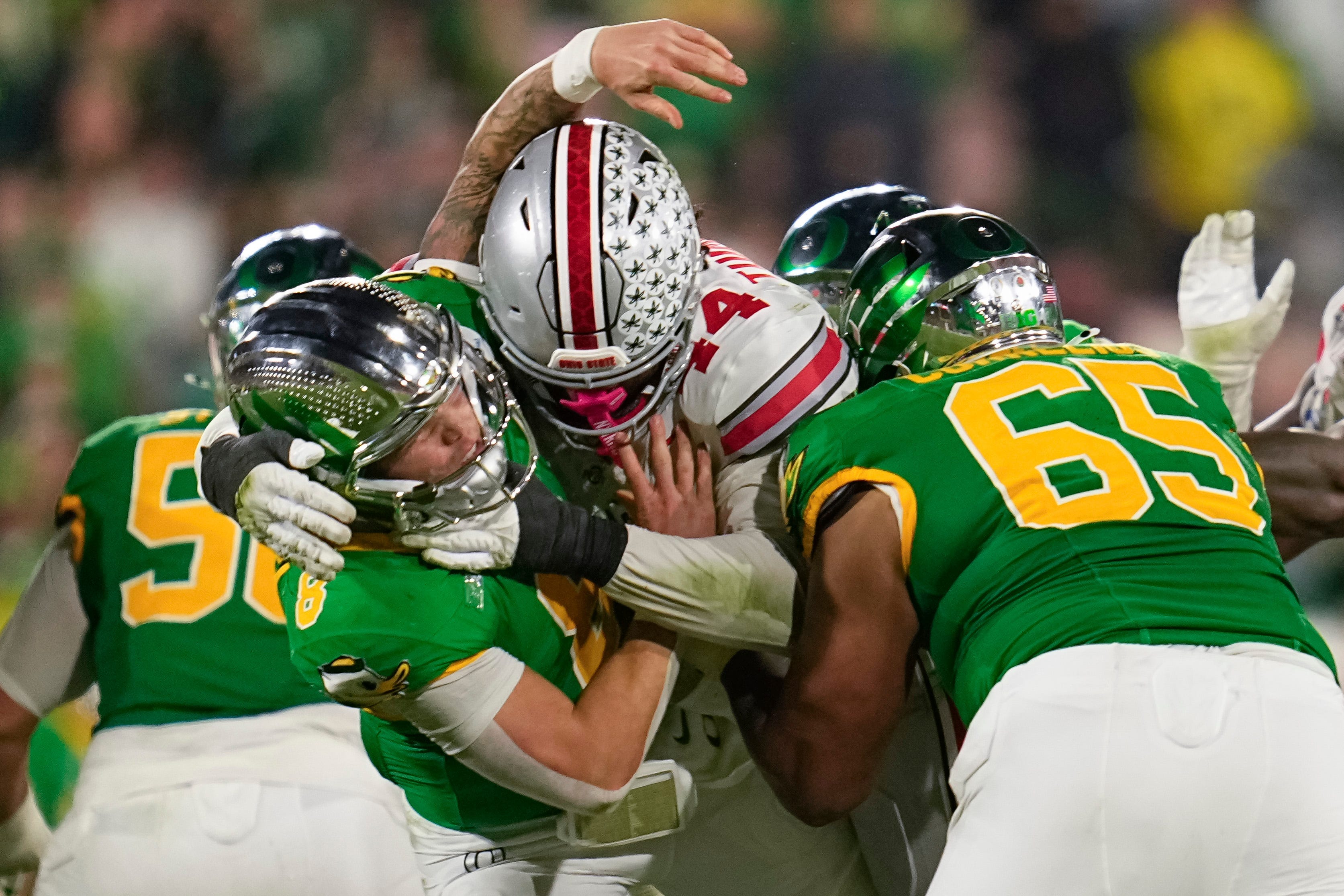 No. 1 Oregon demolished by Ohio State in Rose Bowl. What happened? 'It wasn't our day'