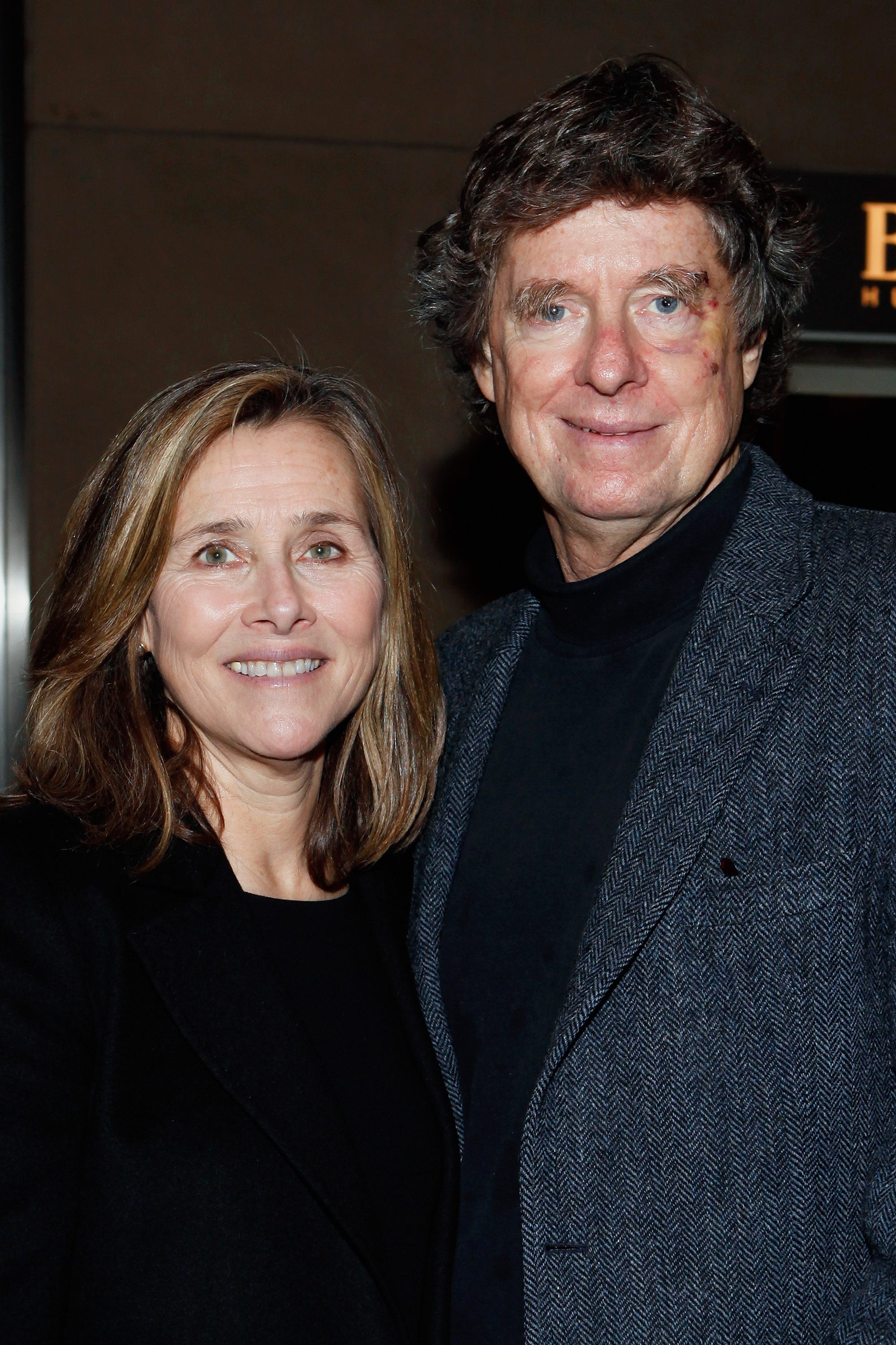 Meredith Vieira and Richard Cohen attend the Andy Rooney Memorial at Jazz at Lincoln Center on Jan. 12, 2012, in New York City.