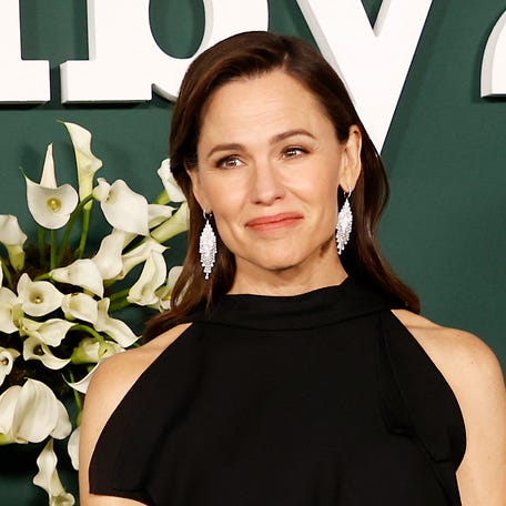 US actress Jennifer Garner attends the Baby2Baby gala at Pacific Design Center in West Hollywood, California, November 9, 2024.