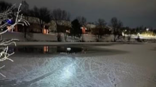 Watch: Florence Police, Boone County Sheriff's Office rescue woman from frozen lake
