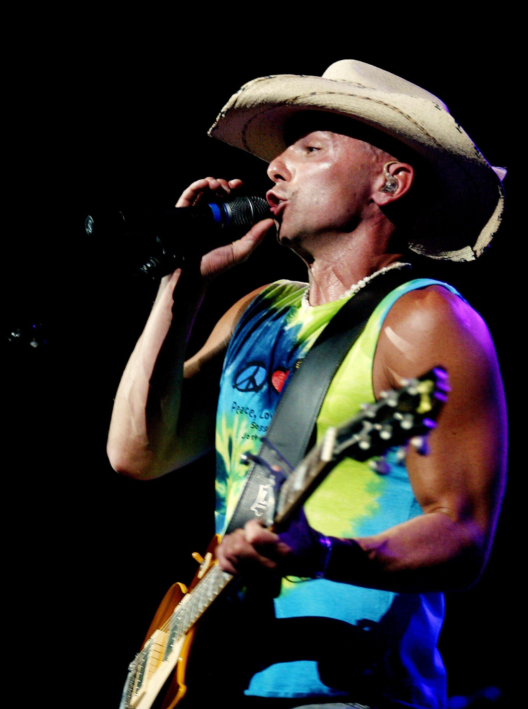 Kenny Chesney wraps up his 2004 tour with a performance at the Gaylord Entertainment Center in Nashville on Sept. 11, 2004. The tour sold more than 1 million tickets that is more than any act in any genre.