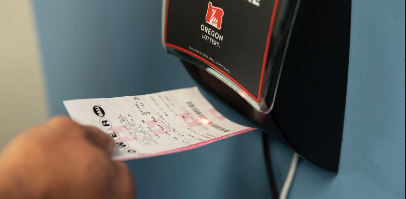 Oregon Lottery Powerball, Pick 4 results for March 4