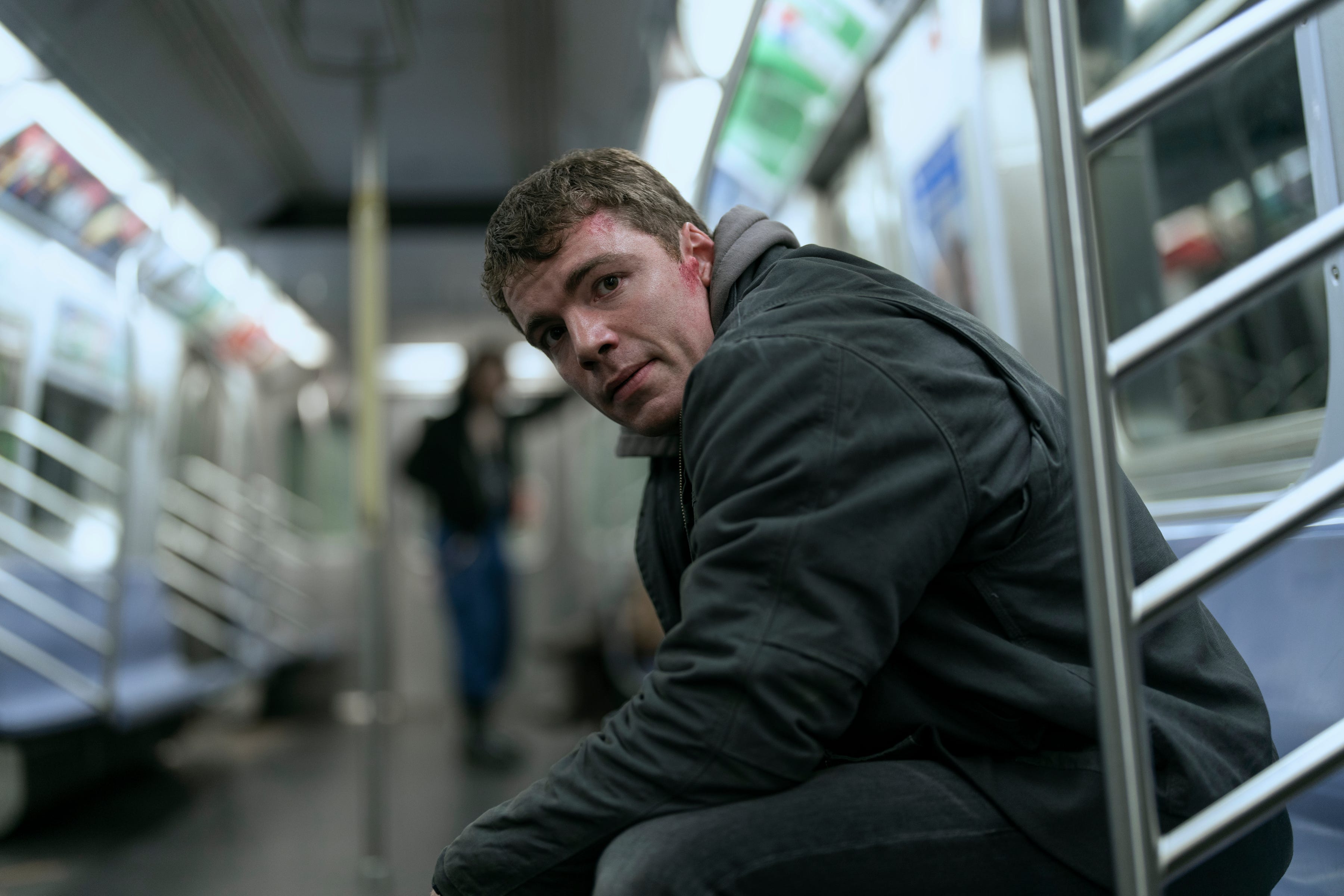 Gabriel Basso as Peter Sutherland in Season 2 of "The Night Agent."