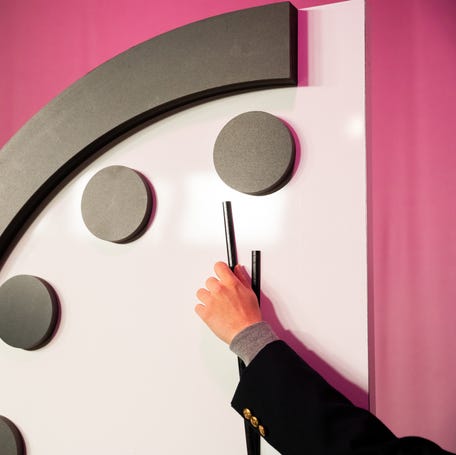 The Doomsday Clock – which measures how close humanity is to destroying itself – got its annual reset on Jan. 27, 2026. The metaphorical clock now stands at 85 seconds to midnight after advancing four seconds since last year's reset.