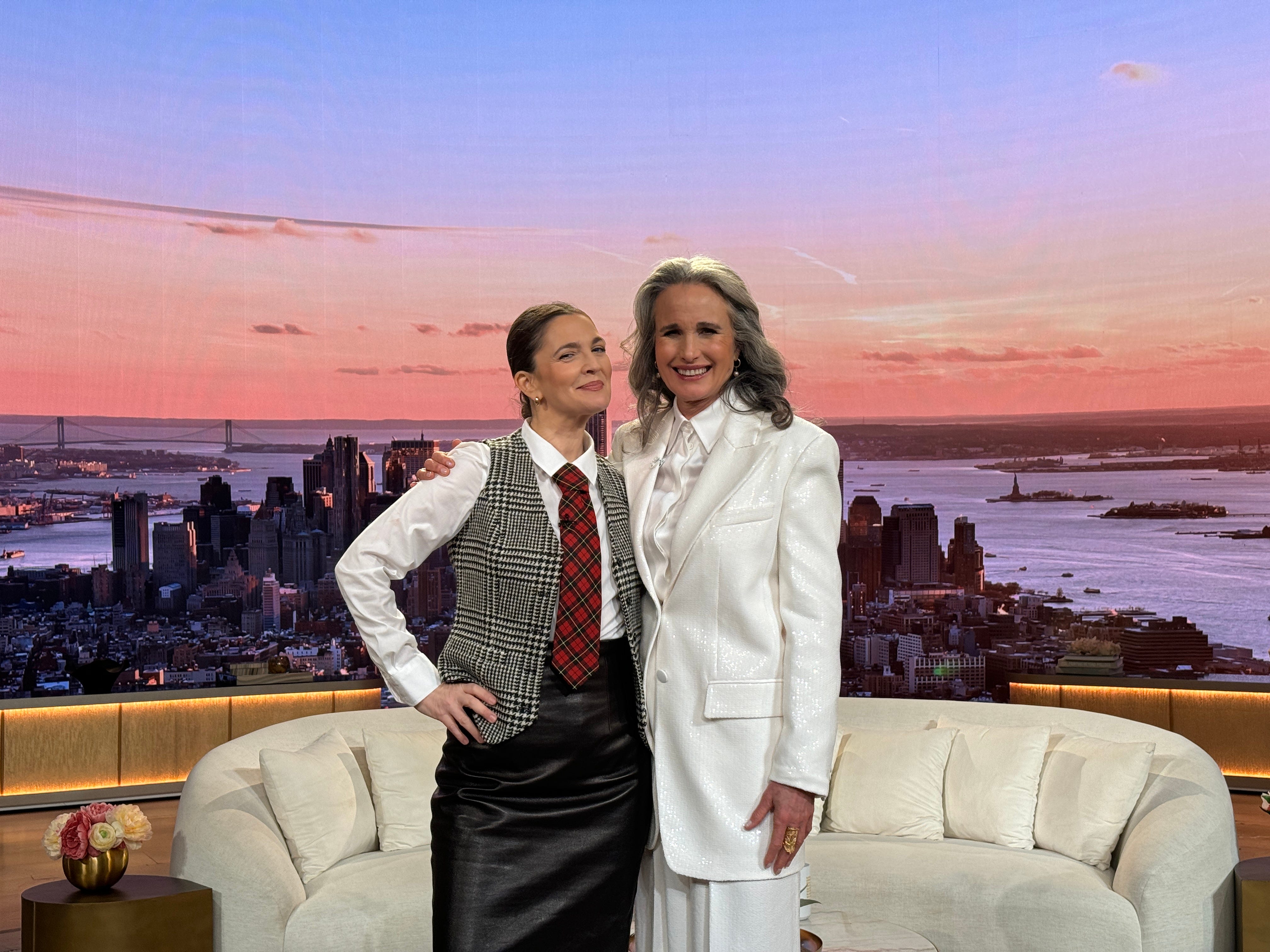 Andie MacDowell appeared on "The Drew Barrymore Show" on Jan. 23, 2025, to promote her latest film, "The Way Home."