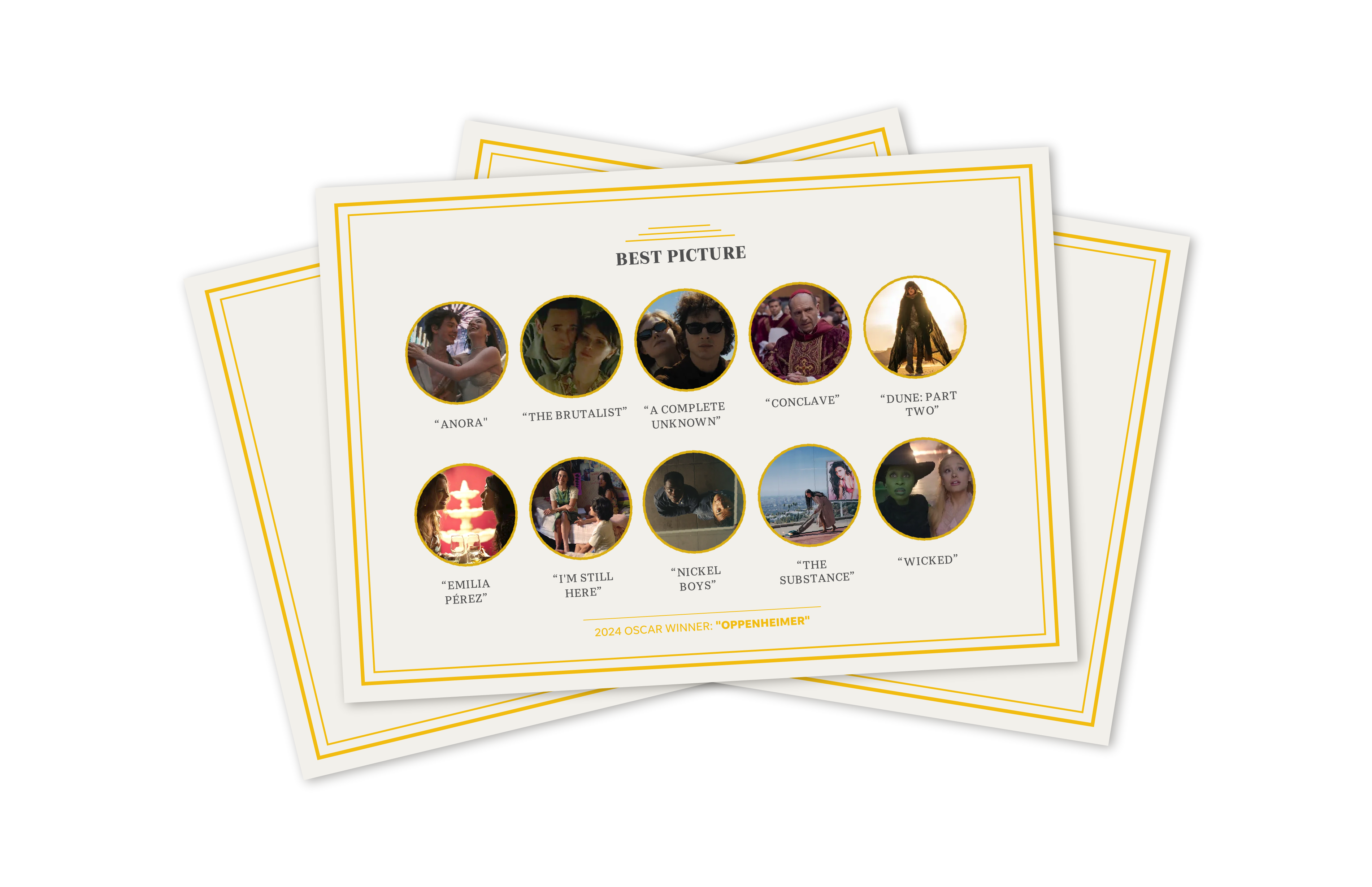 List of 2025 Oscar nominations