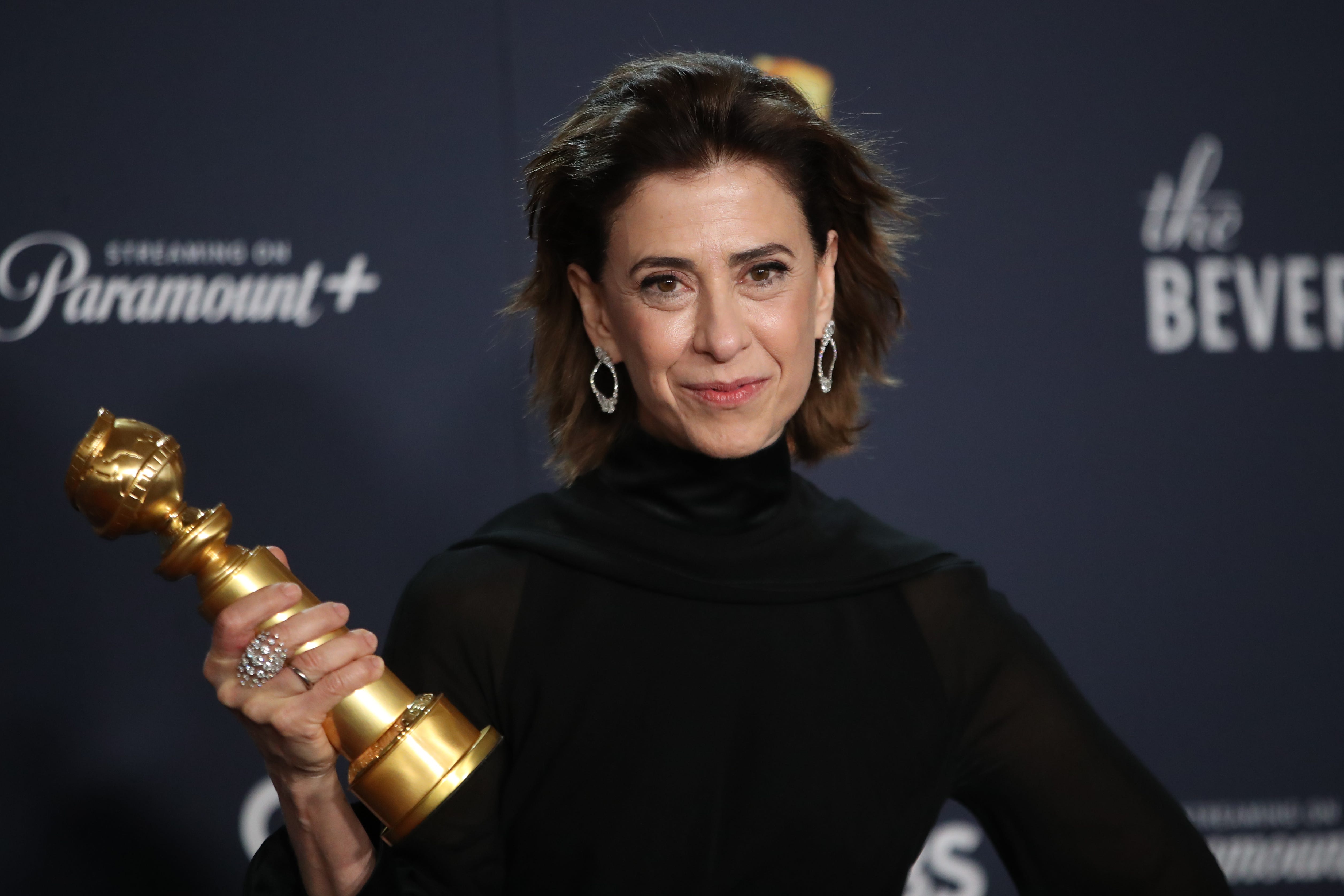 Fernanda Torres attends the Golden Globe Awards on Jan. 5, 2025 in California.