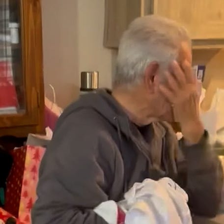 A memory blanket of his late wife had this grandfather in tears