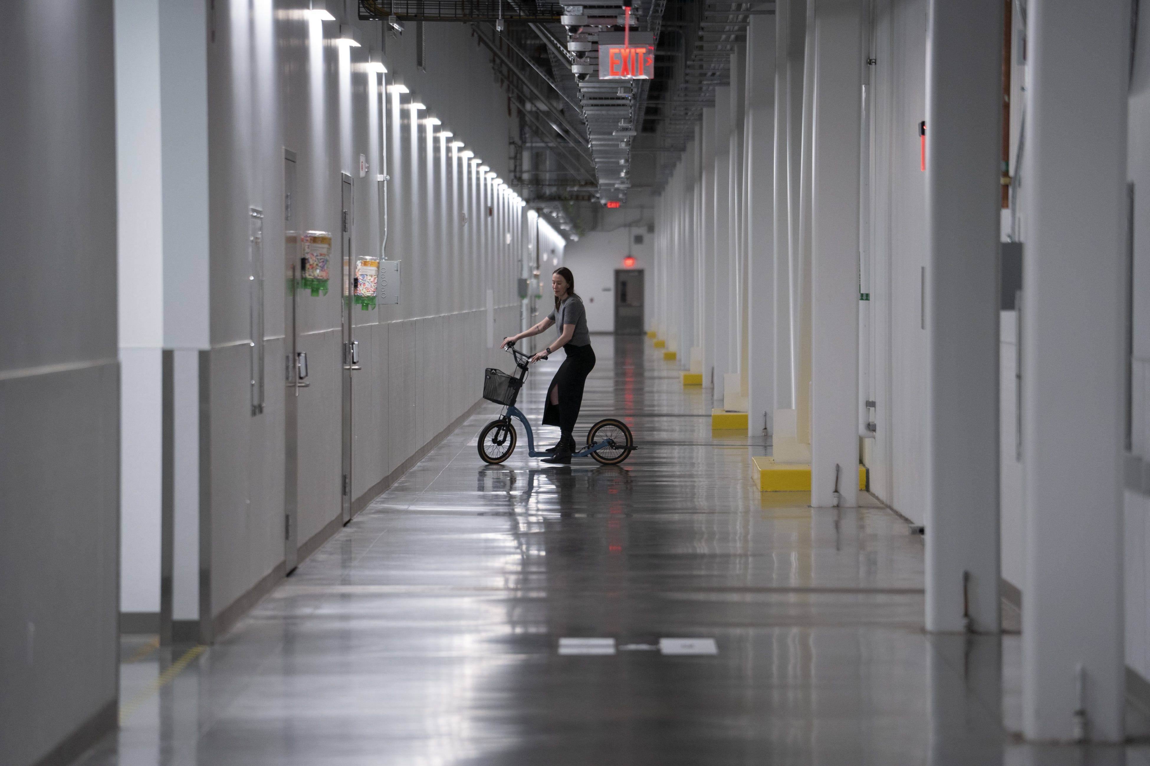 The idea of an AI footprint is like a carbon footprint, a way to calculate the environmental costs of certain actions.