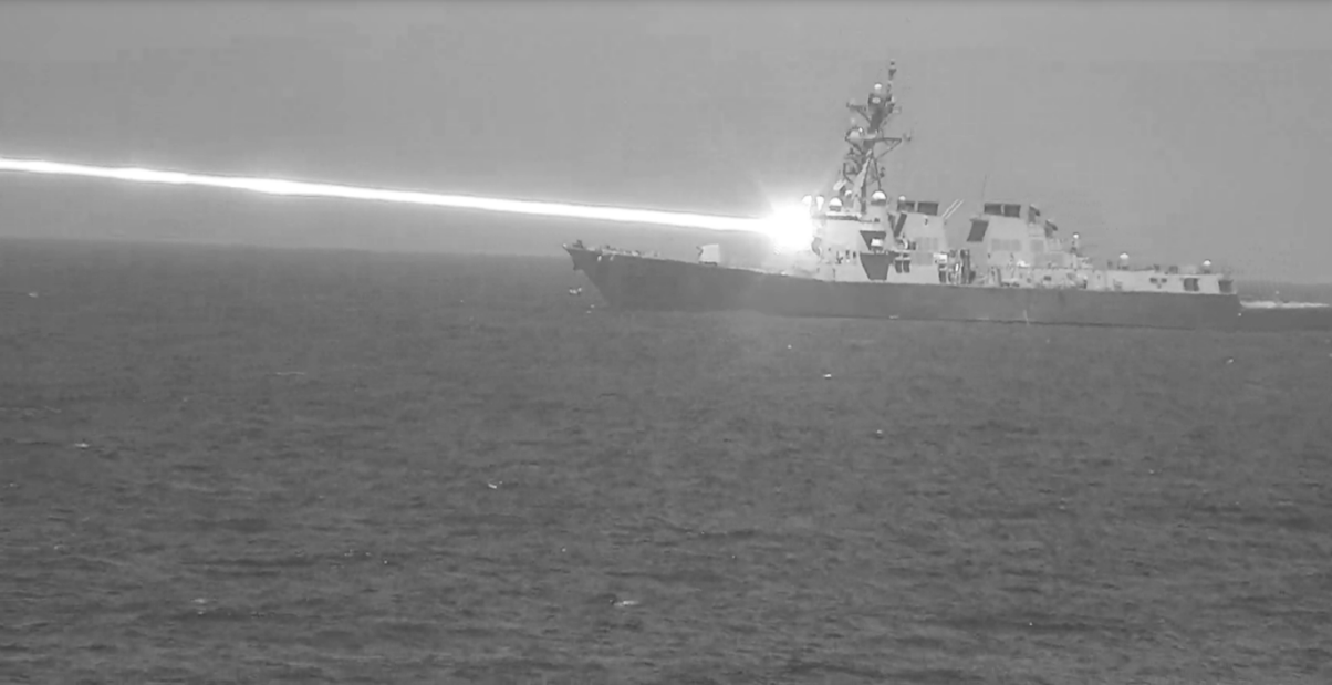 Image captures US Navy testing its new laser weapon: What to know about HELIOS