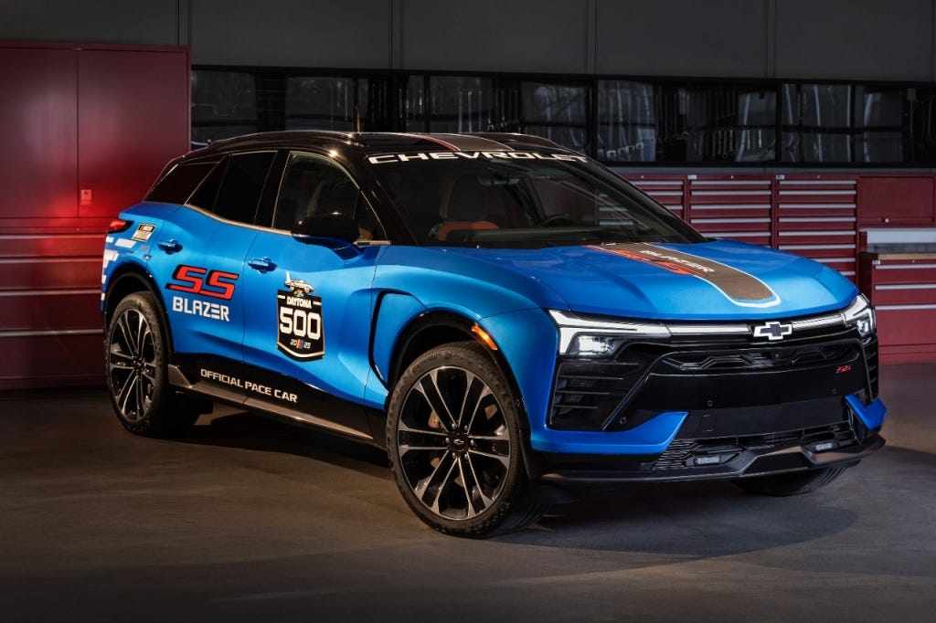 2025 Chevrolet Blazer EV SS to race in Daytona 500