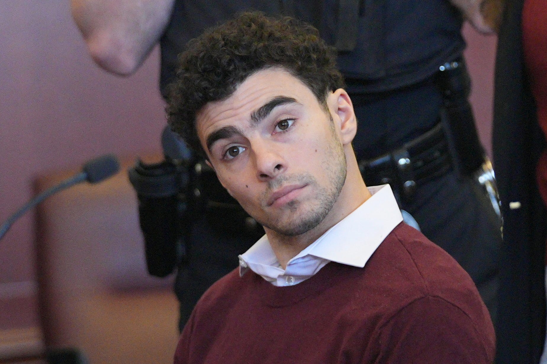 Luigi Mangione, the suspect in the killing of UnitedHealth Group chief executive Brian Thompson, appears in Manhattan Supreme Court for his arraignment hearing in New York City, U.S., December 23, 2024. Curtis Means/Pool via REUTERS