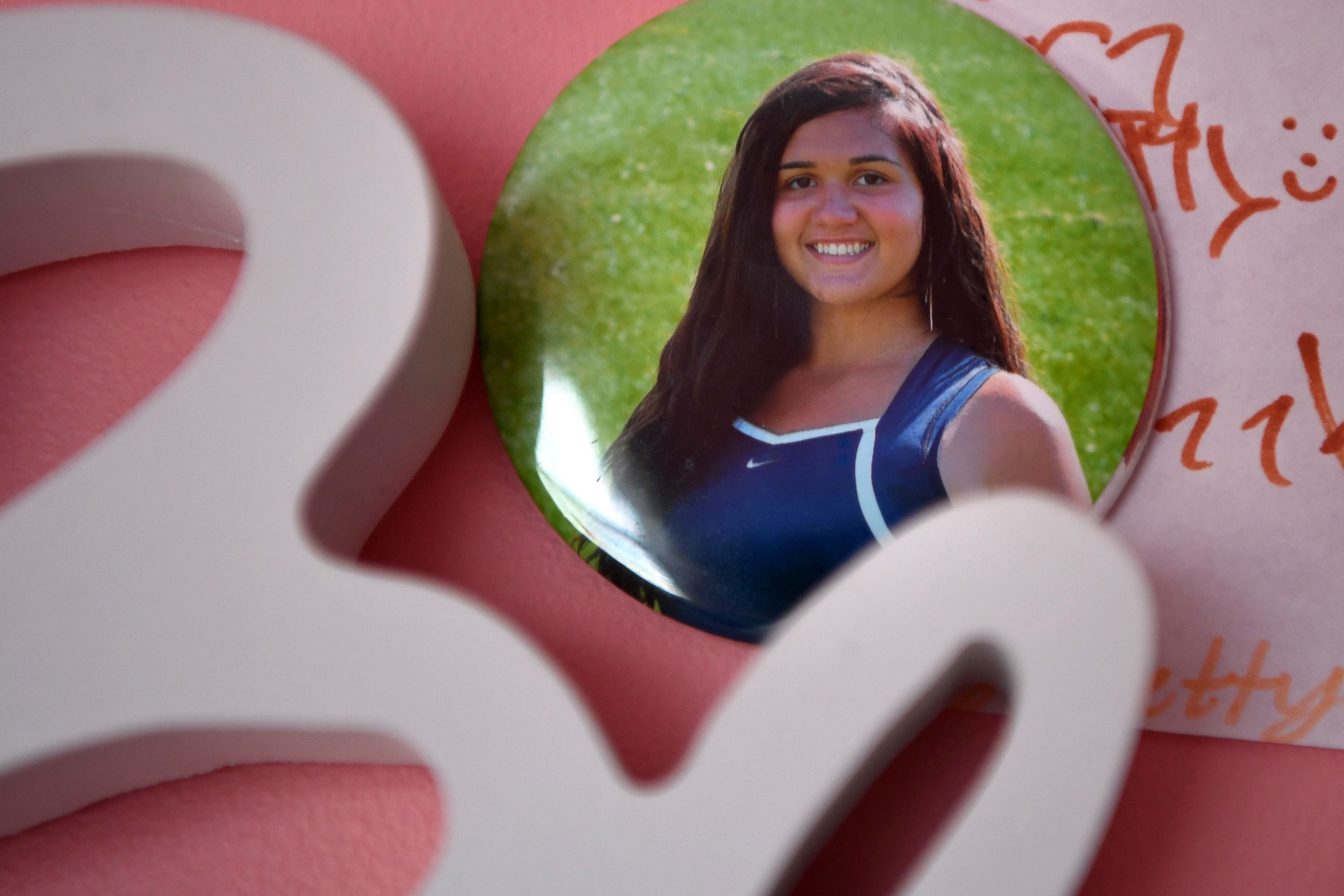 For generations, Valerie Cabrera's family members served in the U.S. military. Cabrera, whose photo is seen on her bedroom wall in Vernon, N.J., had planned to join the Marines after turning 18. But as a transgender female, she was stifled by President Donald Trump's threat, during his first term, to ban transgender people from serving in the military. Trump has moved to renew that ban in his second term.