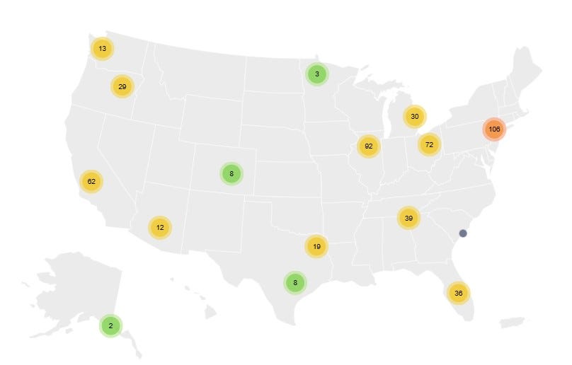 Joann, the fabric and craft store, announced that it plans to close over 500 locations across 49 states.