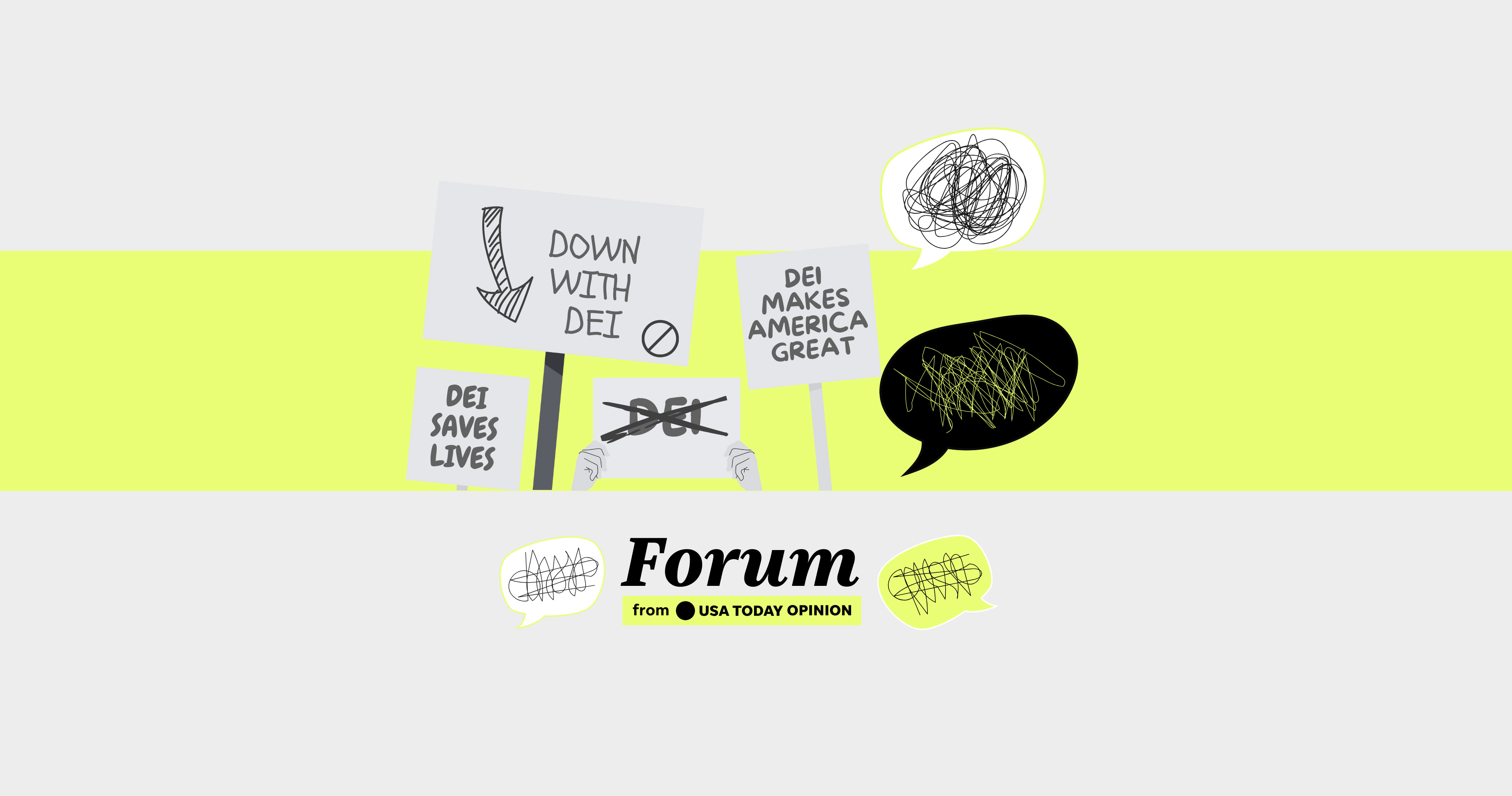 President Donald Trump has put DEI back in the national spotlight. Here's what USA TODAY readers said about it.