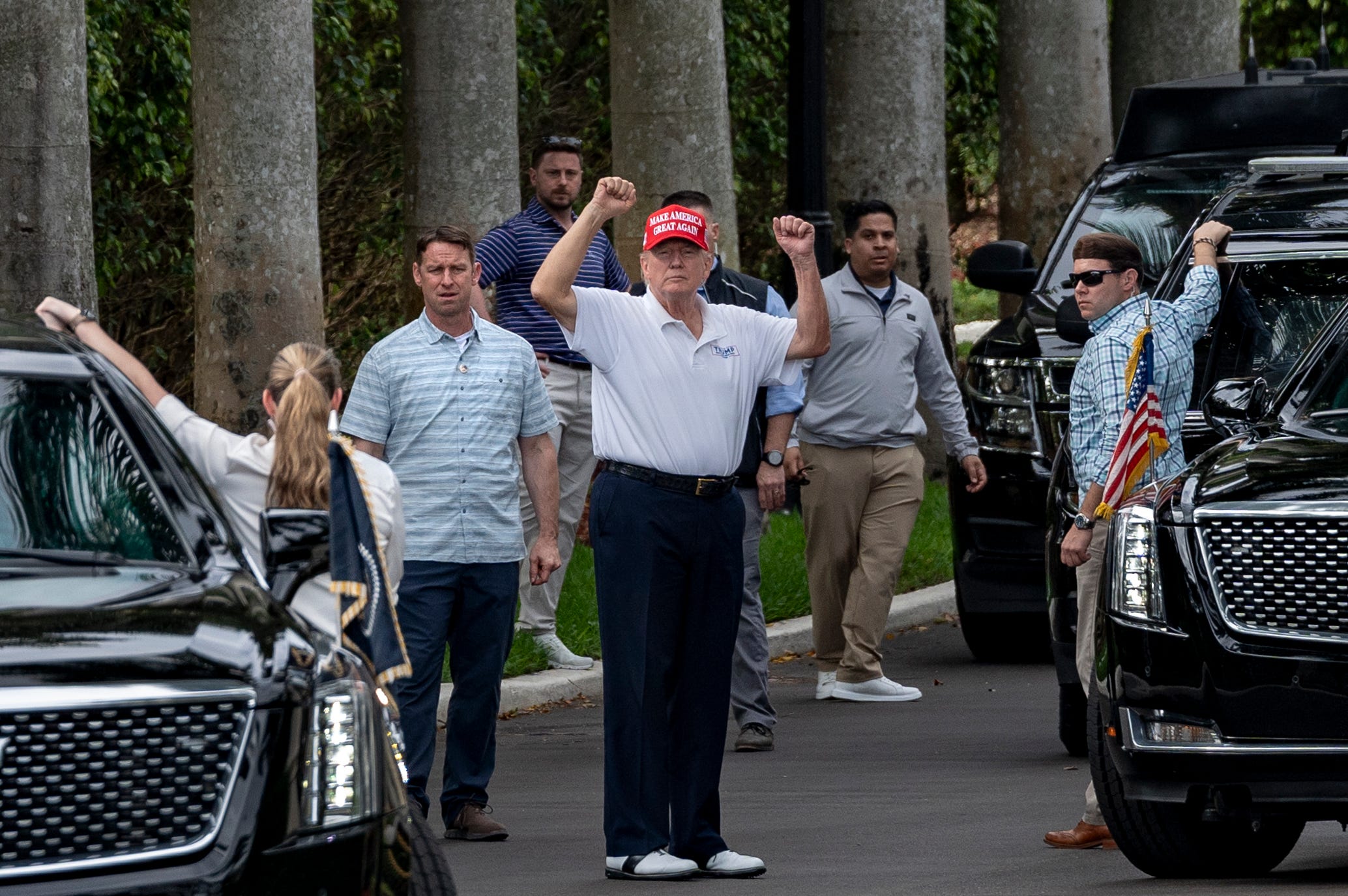 Donald Trump says he’s a very low handicap with 38 club championships