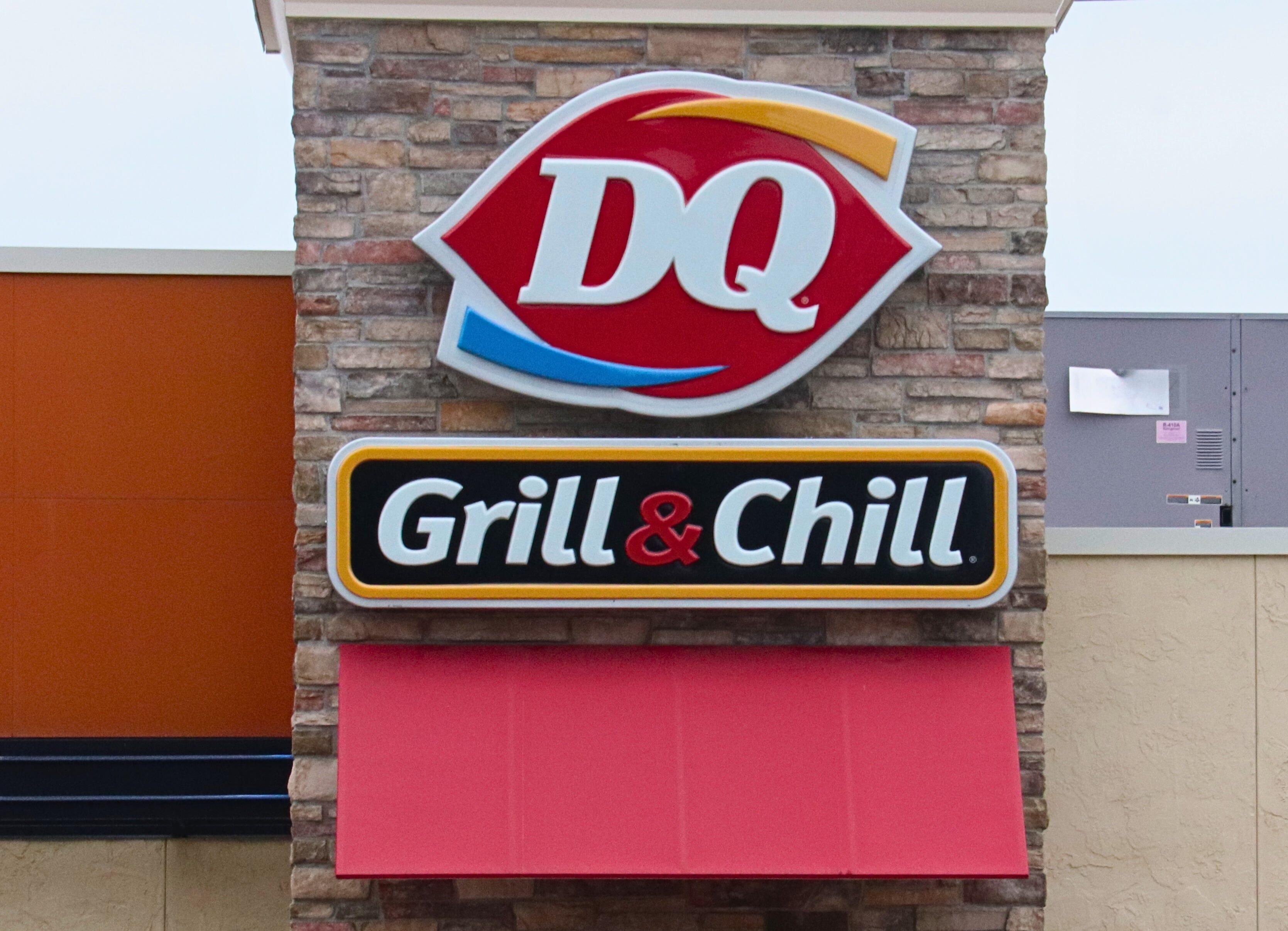 Pictured is a Dairy Queen sign.