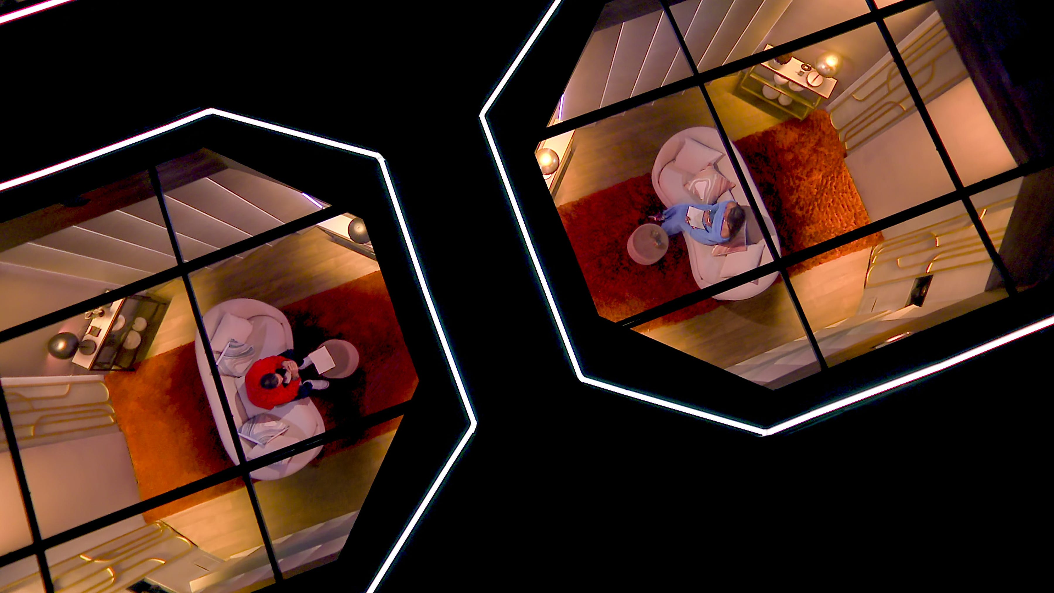 Devin Buckley and Brittany Dodson seen in the first episode of "Love Is Blind" Season 8, now streaming on Netflix.