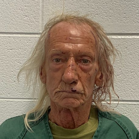 Joseph M. Czuba poses for a police booking photograph after being arrested by the Will County Sheriff's Office in Illinois, U.S., in this handout picture obtained by Reuters on October 15, 2023. Will County Sheriff/Handout via REUTERS THIS IMAGE HAS BEEN SUPPLIED BY A THIRD PARTY