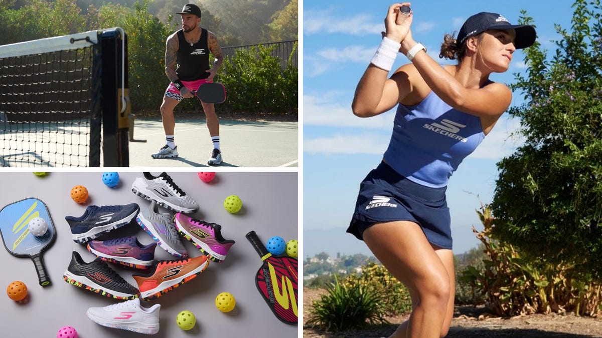 Shop the first-ever Skechers Pickleball apparel collection Shop the first-ever Skechers Pickleball apparel collection