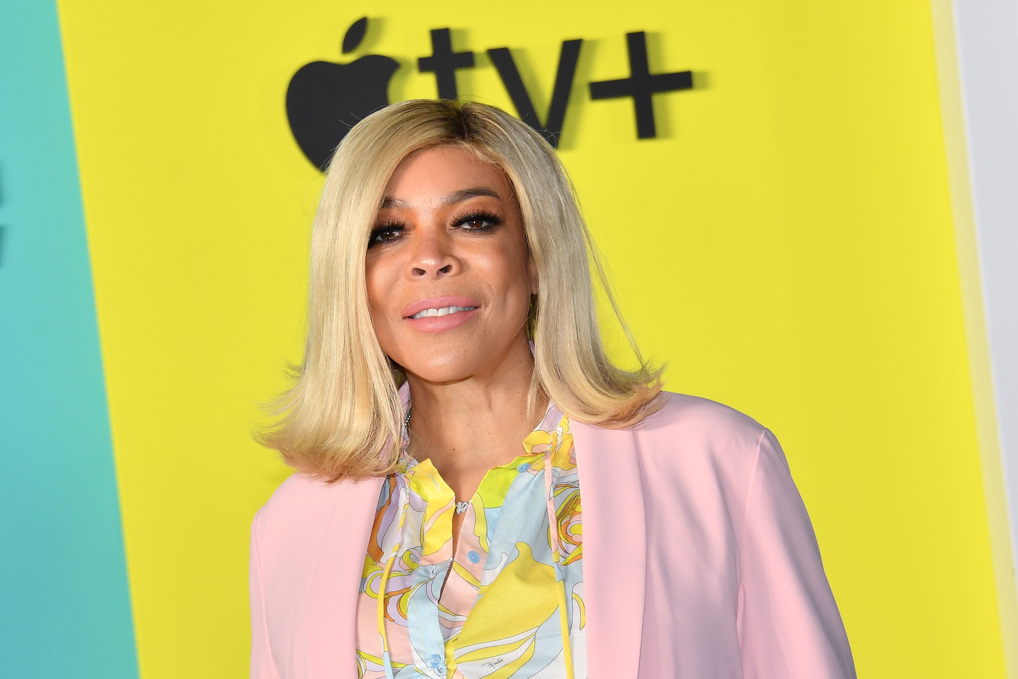 US television presenter Wendy Williams arrives for Apple's "The Morning Show" global premiere at Lincoln Center- David Geffen Hall on Oct. 28, 2019 in New York.