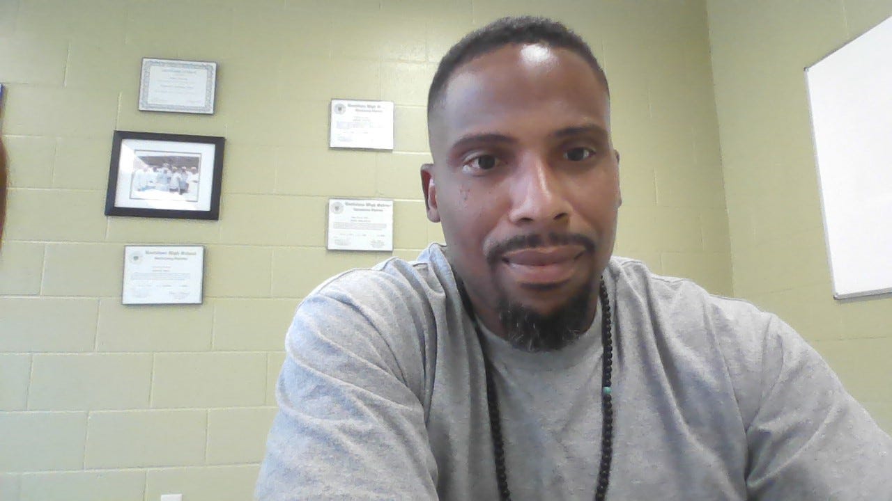 Louisiana Death Row inmate Jessie Hoffman is pictured.