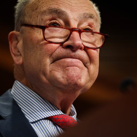 Senate Minority Leader Chuck Schumer, D-N.Y., on March 6, 2025.