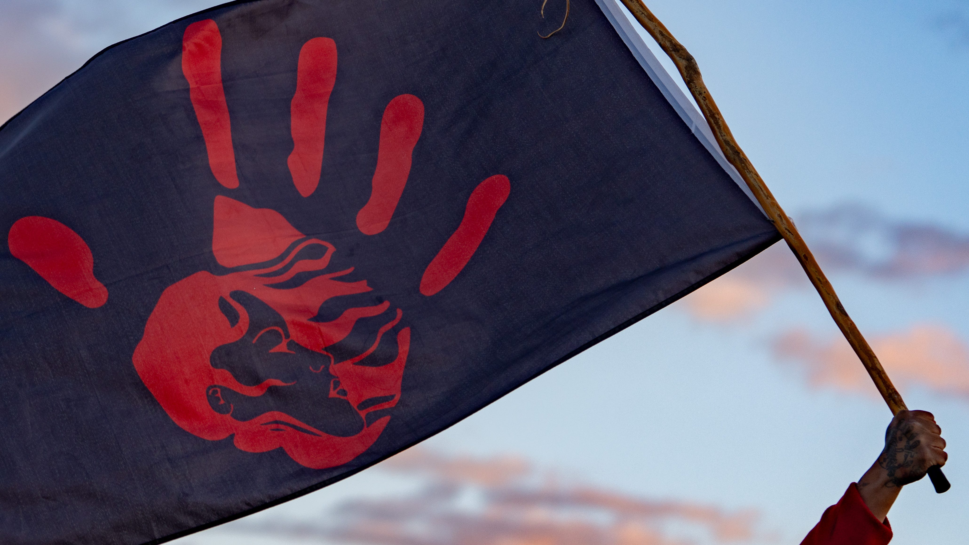 Hundreds gather at the Apache Gold Casino for a candlelight vigil for Emily Pike