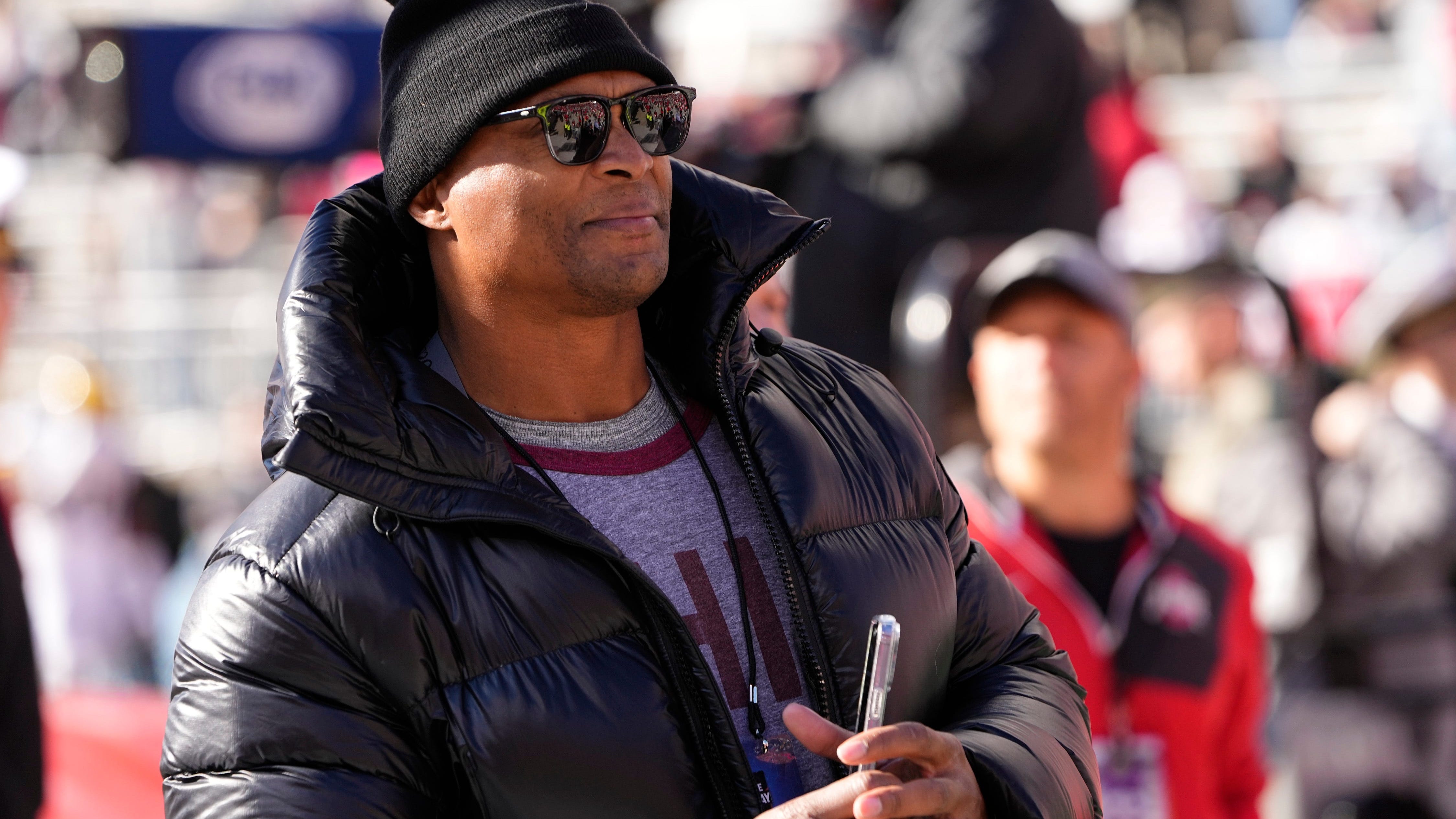 Right text at the right time for former Buckeye Eddie George