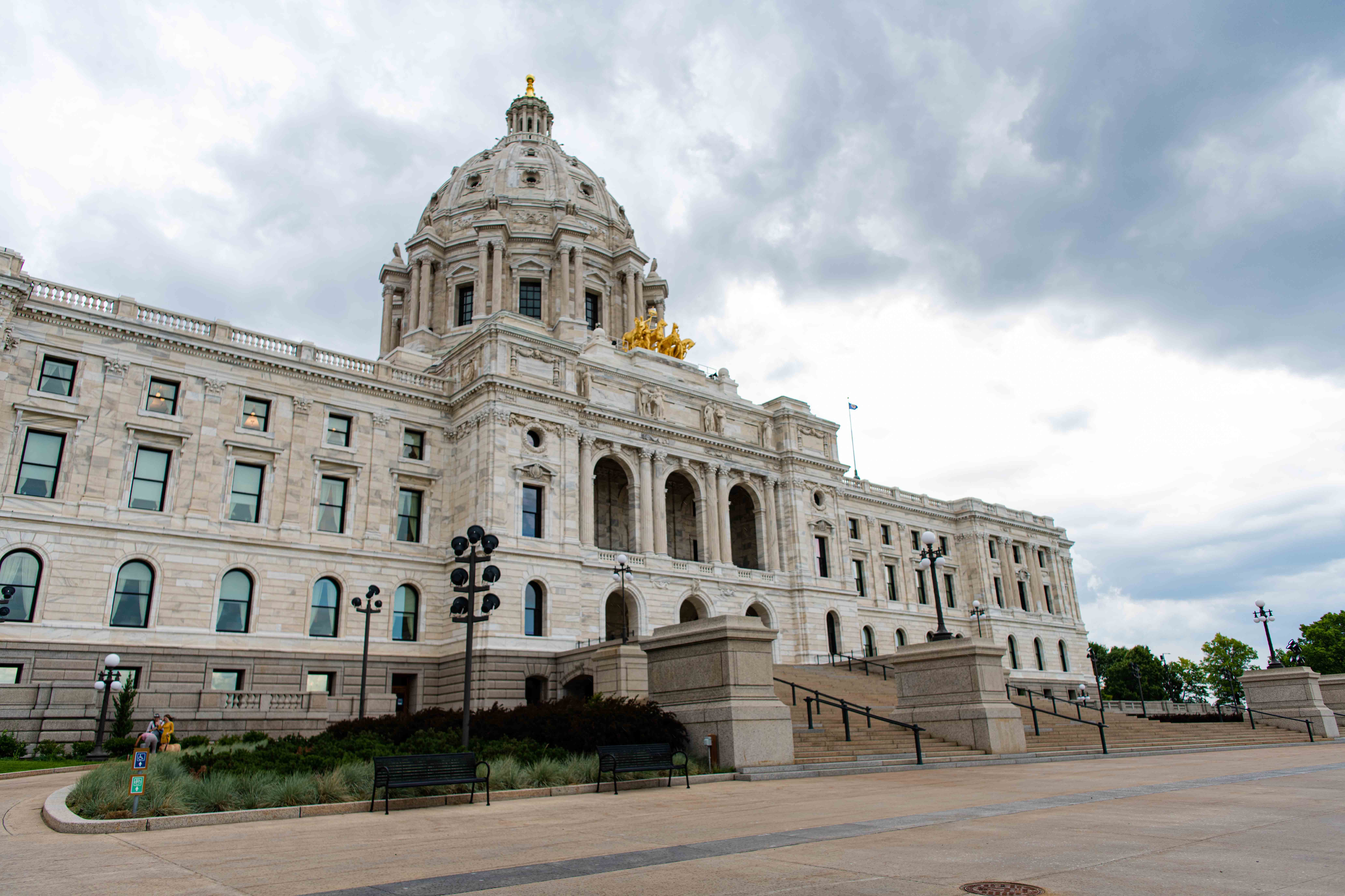 The Minnesota State Capitol is pictured on June 29, 2021.