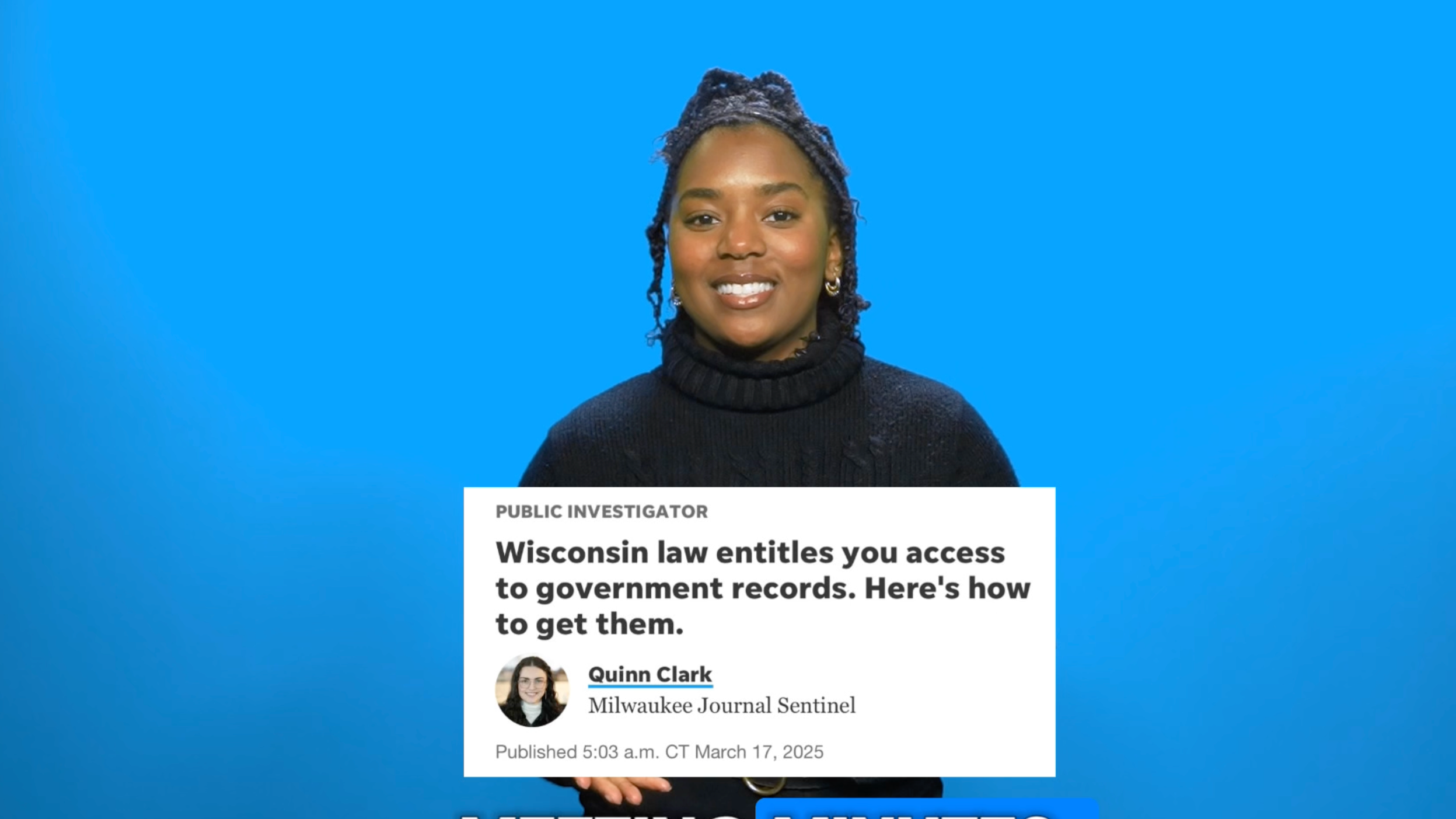 Una solicitud de registros bien redactada es útil para todos