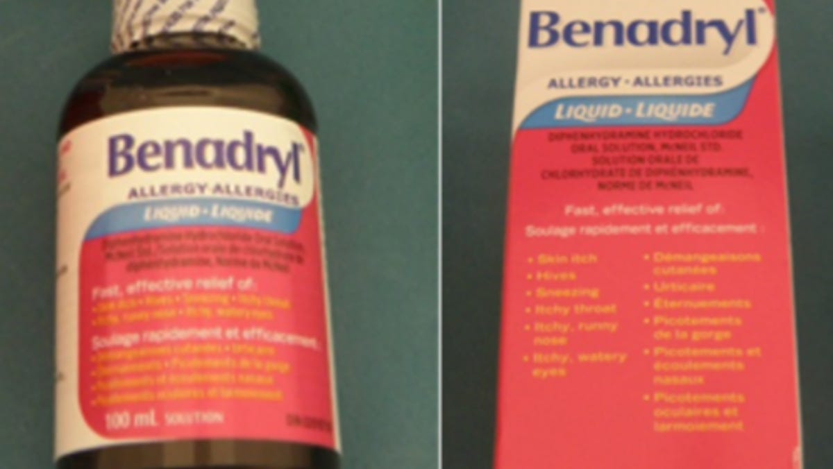 Thousands of bottles of Benadryl recalled for child poisoning risk