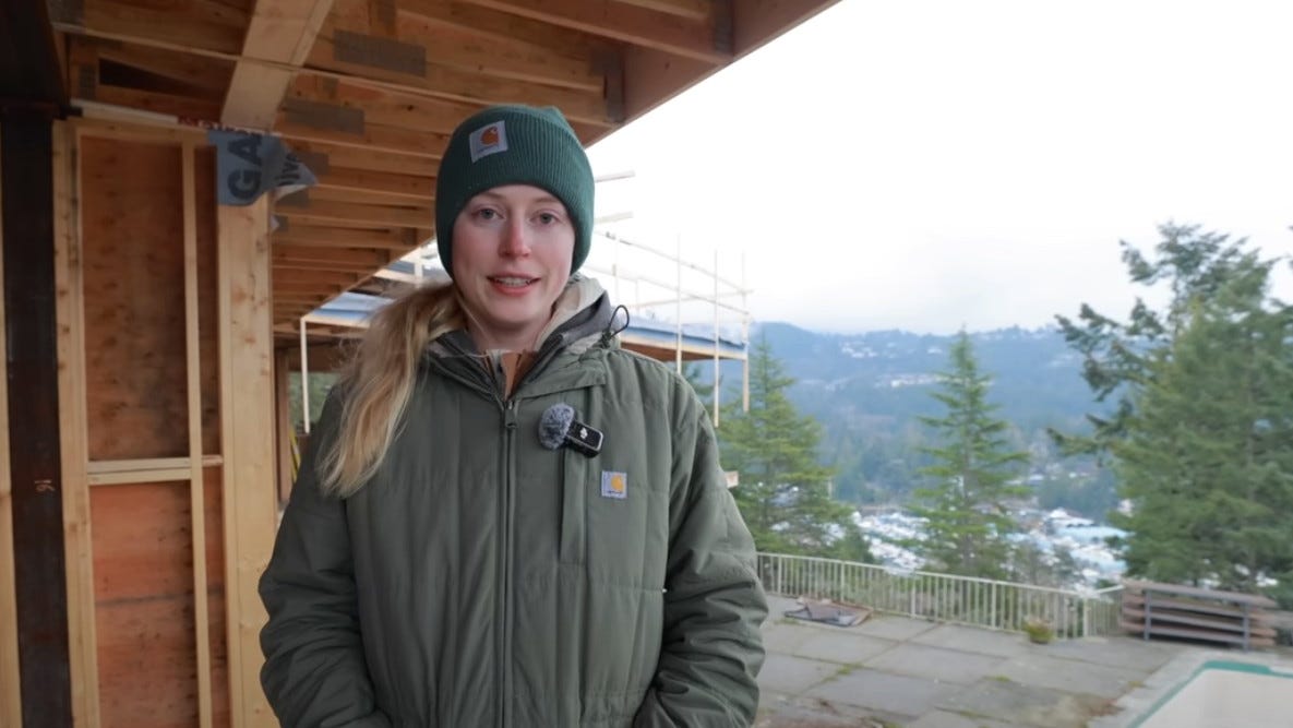 Watch as Jenna Phipps, Nick, discuss beams in renovated PNW house Watch as Jenna Phipps, Nick, discuss beams in renovated PNW house