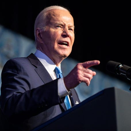 President Joe Biden in Detroit on May 19, 2024.