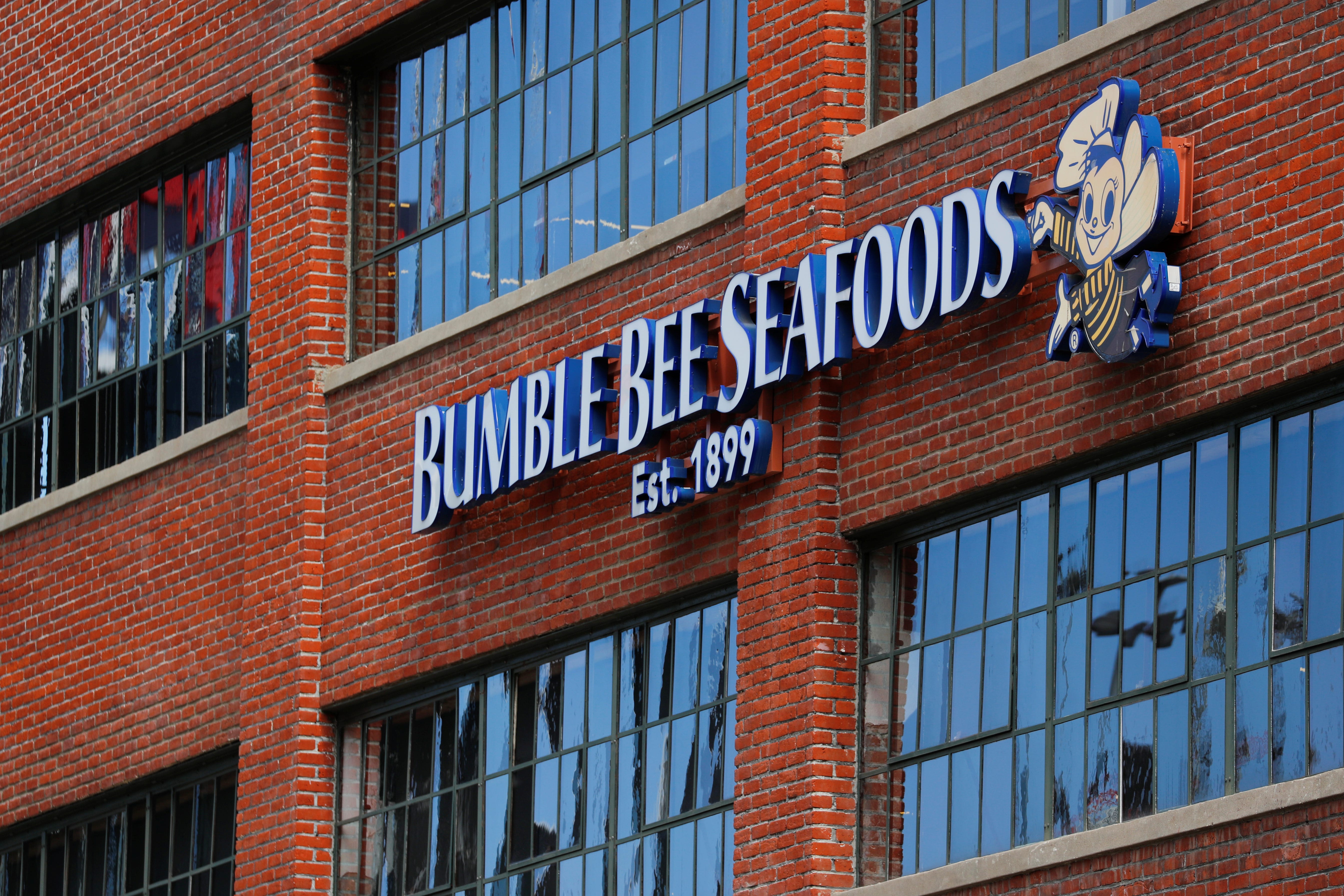 Bumble Bee Foods corporate offices are shown in San Diego, California, U.S., May 17, 2018.