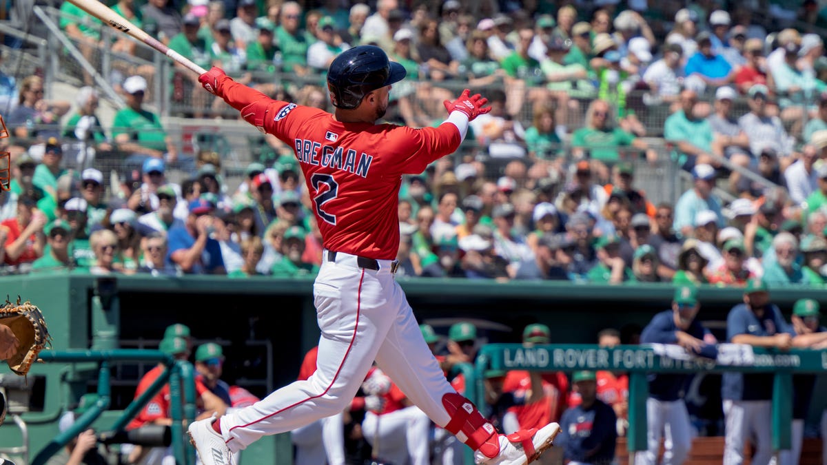 Red Sox opening day roster: Full Boston team to begin 2025 MLB season