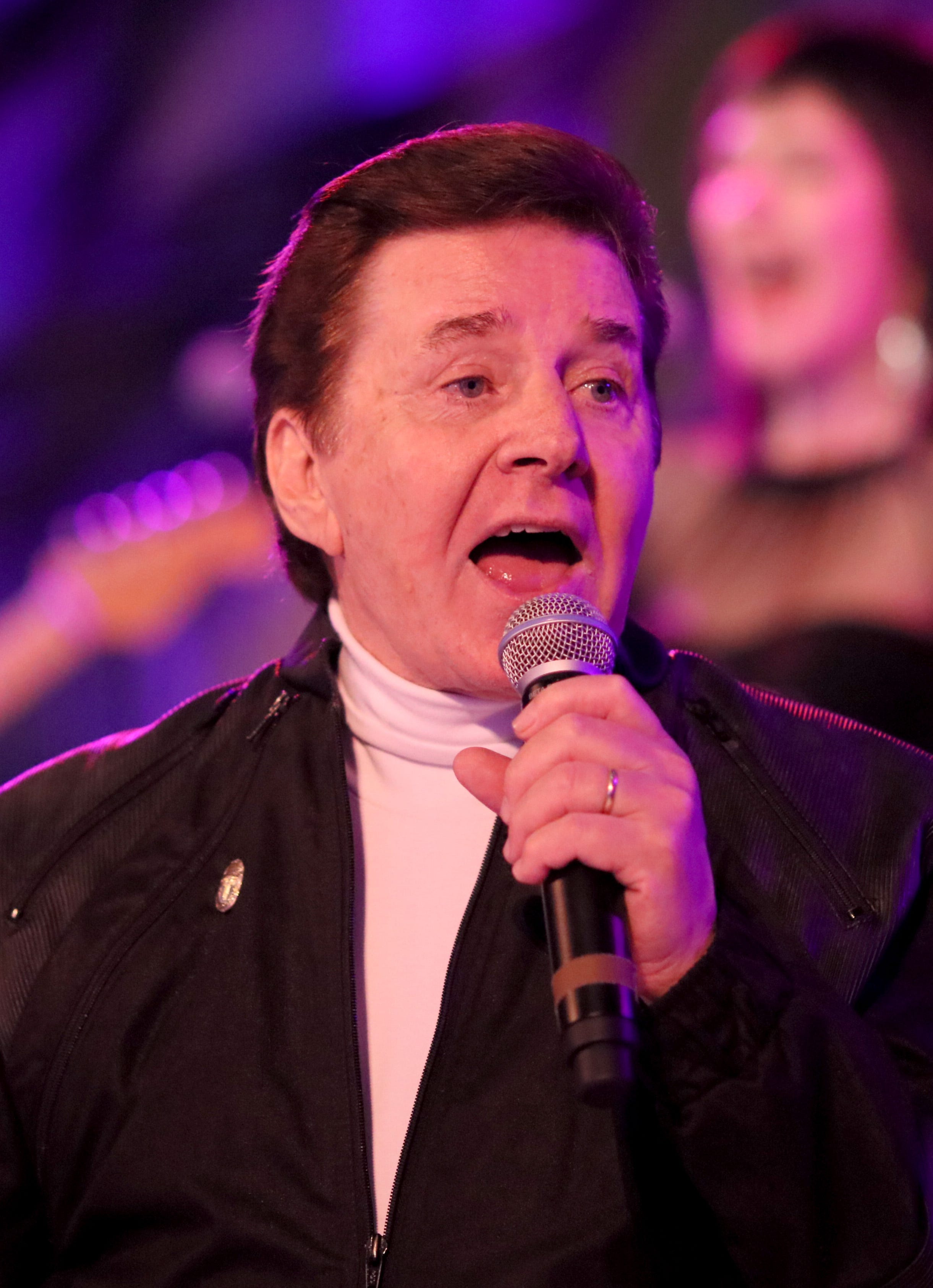 Bobby Sherman performs during the Brigitte and Bobby Sherman Children's Foundation's 6th annual Christmas Gala and Fundraiser at Montage Beverly Hills on Dec. 19, 2015, in Beverly Hills, California.