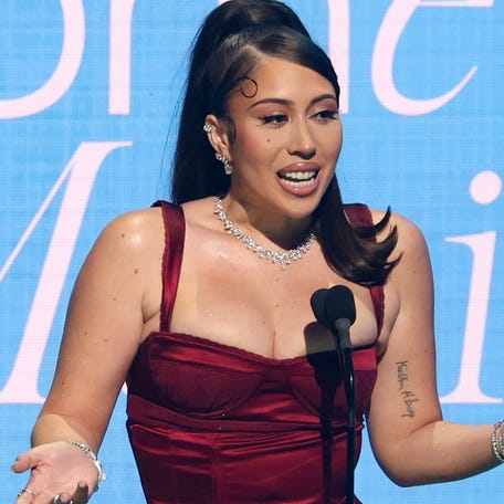 Kali Uchis at the Billboard Women in Music 2025 held at the YouTube Theater on March 29, 2025 in Los Angeles.