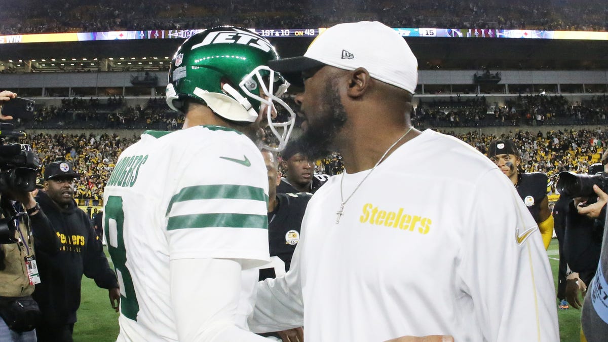 Aaron Rodgers Steelers rumors: QB had throwing session with WR DK Metcalf