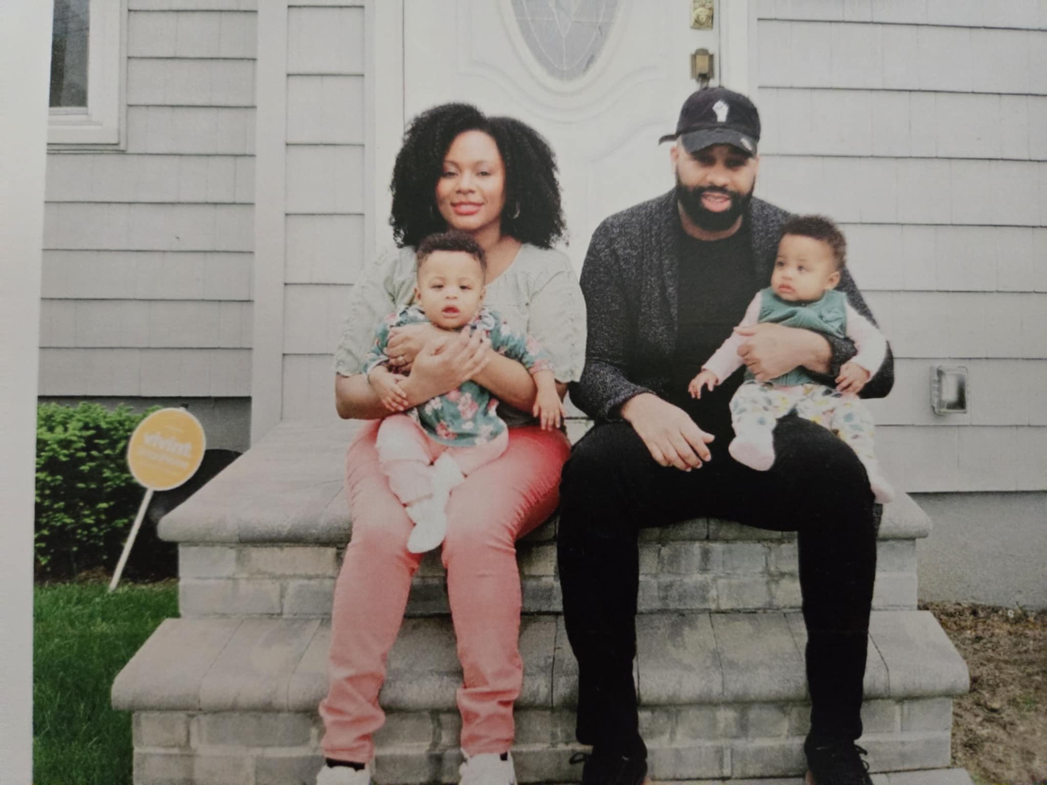 Veronica Diamond and her family.