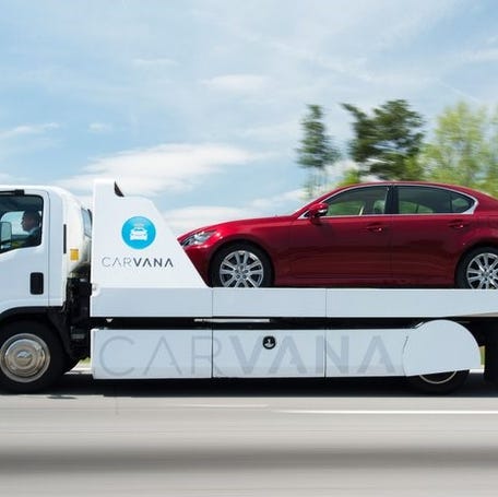 Carvana will open a "Megasite" at its ADESA vehicle auction business in Manville.